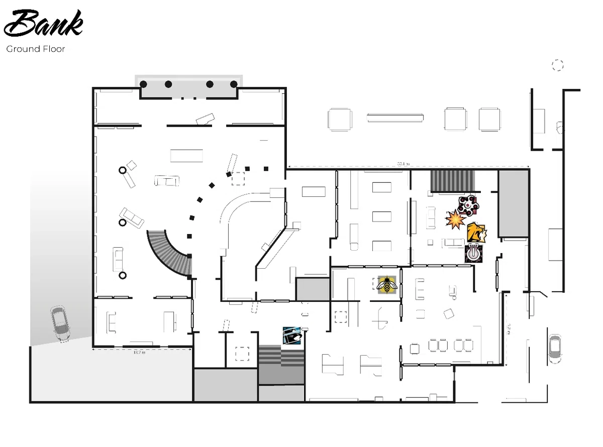 R6S e-Textbook MapKnowledge Attack Bank-Basement｜okomesh