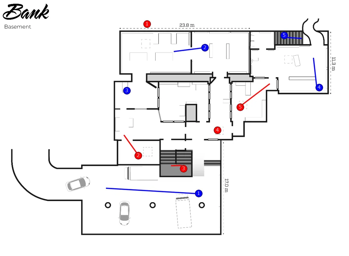 Operator Attacker Layout R6s R6S e-Textbook MapKnowledge Attack Bank-Basement|okomesh