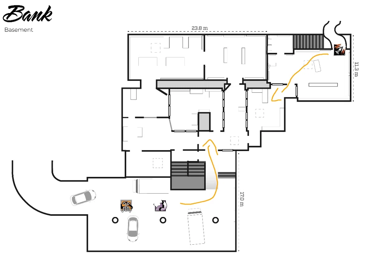 R6S e-Textbook MapKnowledge Attack Bank-Basement｜okomesh