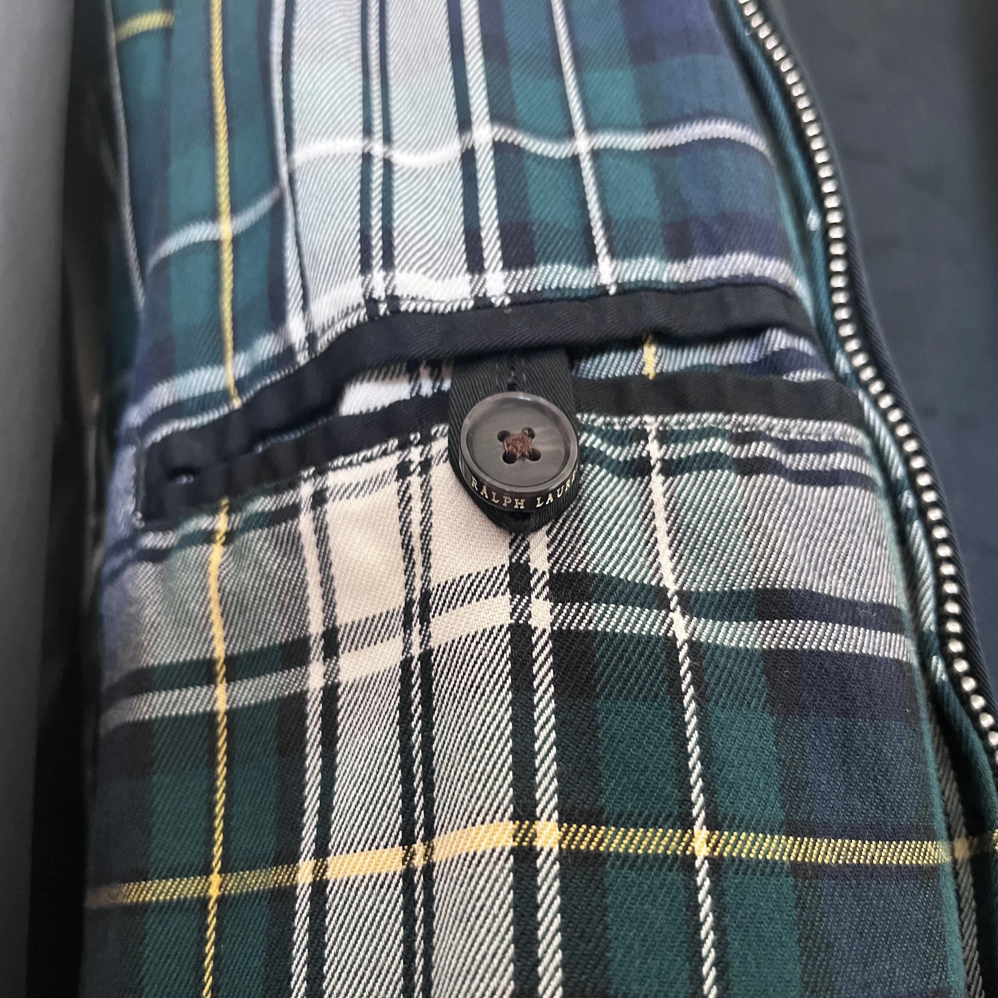 POLO RALPH LAUREN のコットンツイルジャケット（スイングトップ 