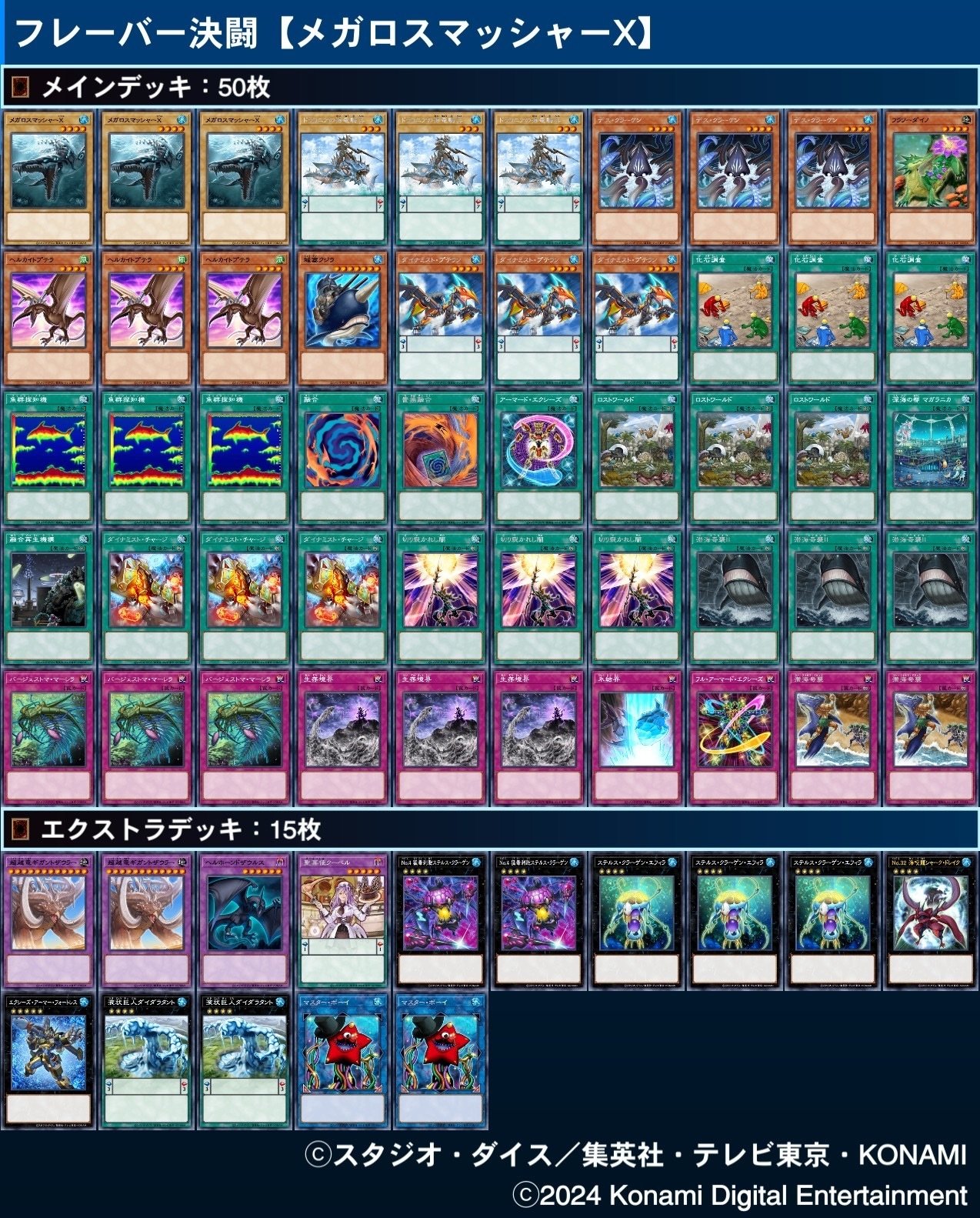 遊戯王デッキ 帯衣青蓮 今年のデッキ2024 -スタンダード編-【遊戯王マスターデュエル