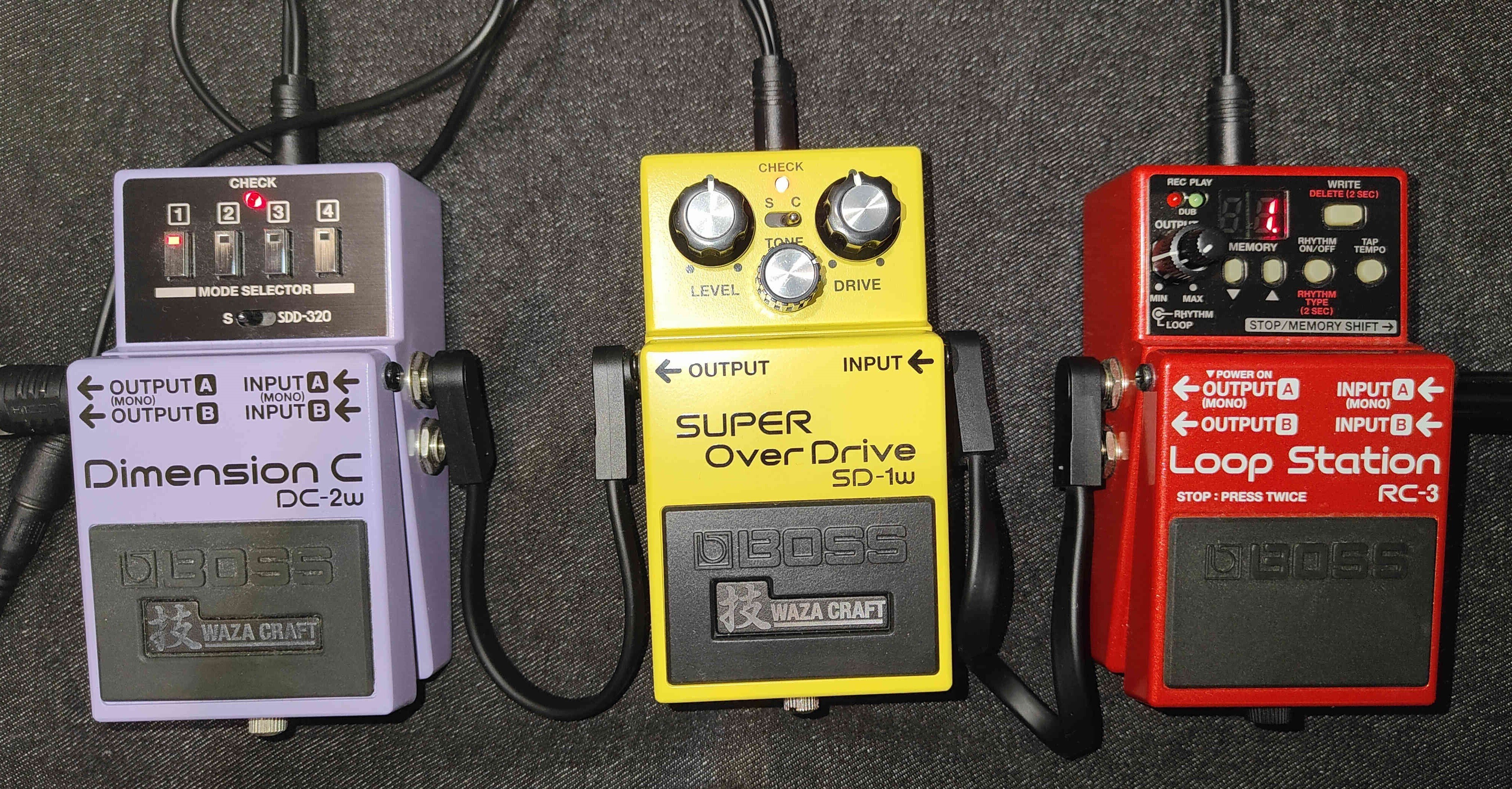 BOSS RC-3 ルーパー ACコード付き BOSS RC-20 ループステーション AC