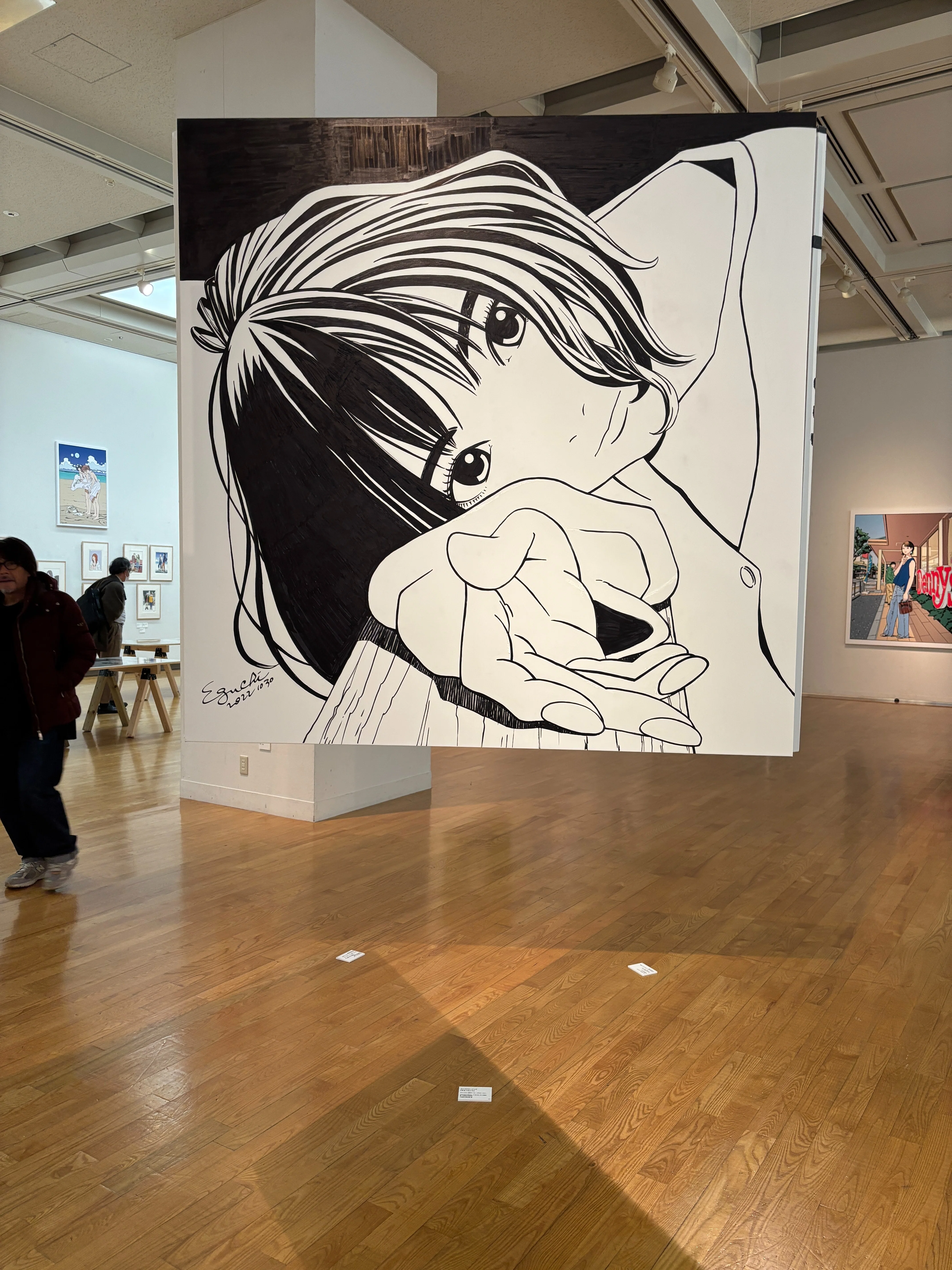 江口寿史展 女性とそれ以外 日本と世界の混沌の狭間で｜別府 綾(べっ