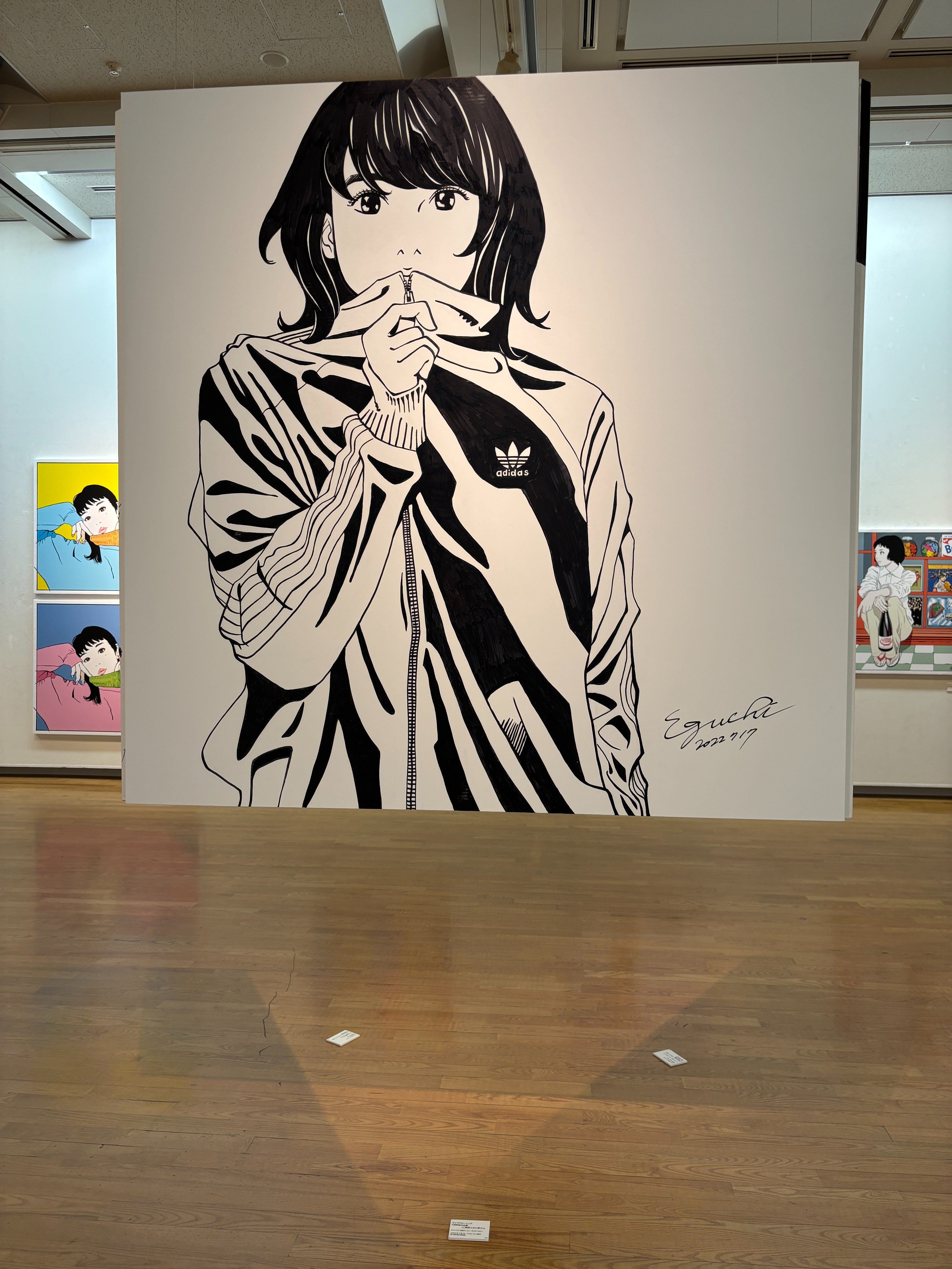 江口寿史展 女性とそれ以外 日本と世界の混沌の狭間で｜別府 綾(べっ