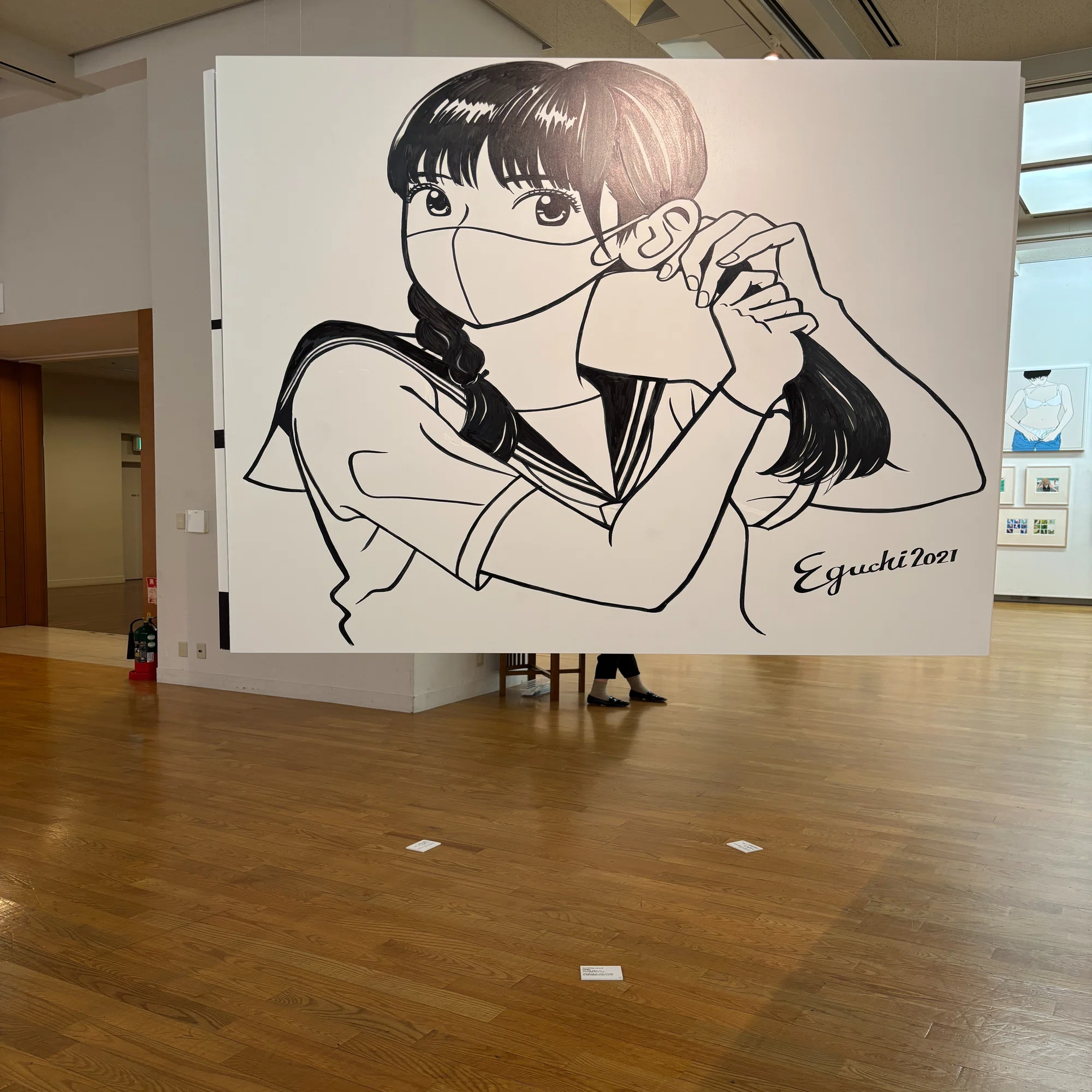 江口寿史 ポスター (15) キャンバス 芸術 壁アート 画像 印刷 現代 