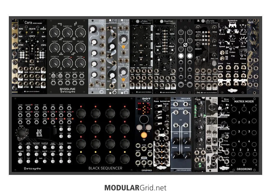 Erica Synth Black Sequencer モジュラーシンセ 送料込（Erica Synths 