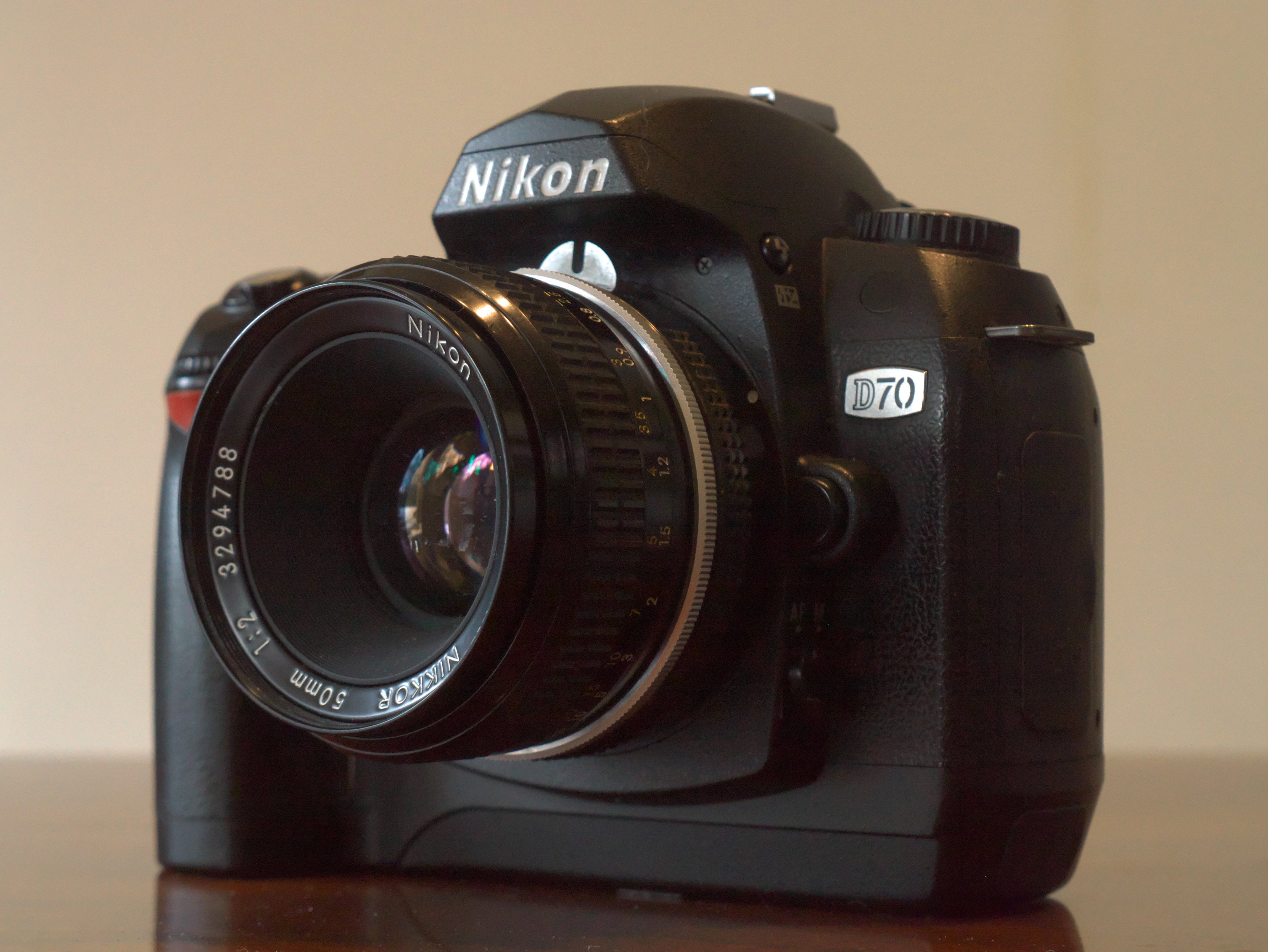 Nikon 一眼レフCCD機 D70 D40x と オールドニッコール｜らいだぁ～