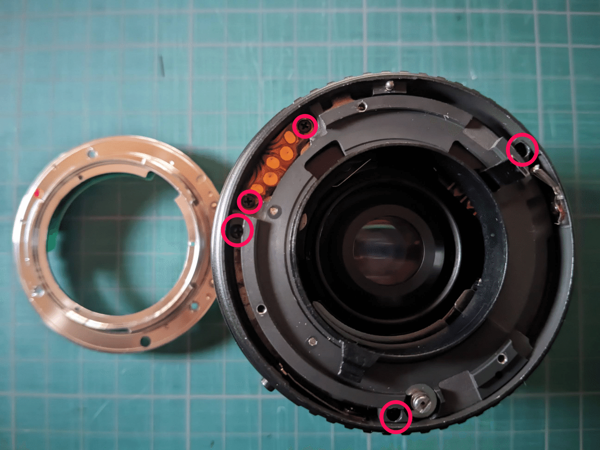 SIGMA ZOOM MASTER 35-70mm F3.5-4.5 lens disassembly 分解 SIGMA ZOOM MASTER 35-70mm F3.5-4.5 lens disassembly 分解