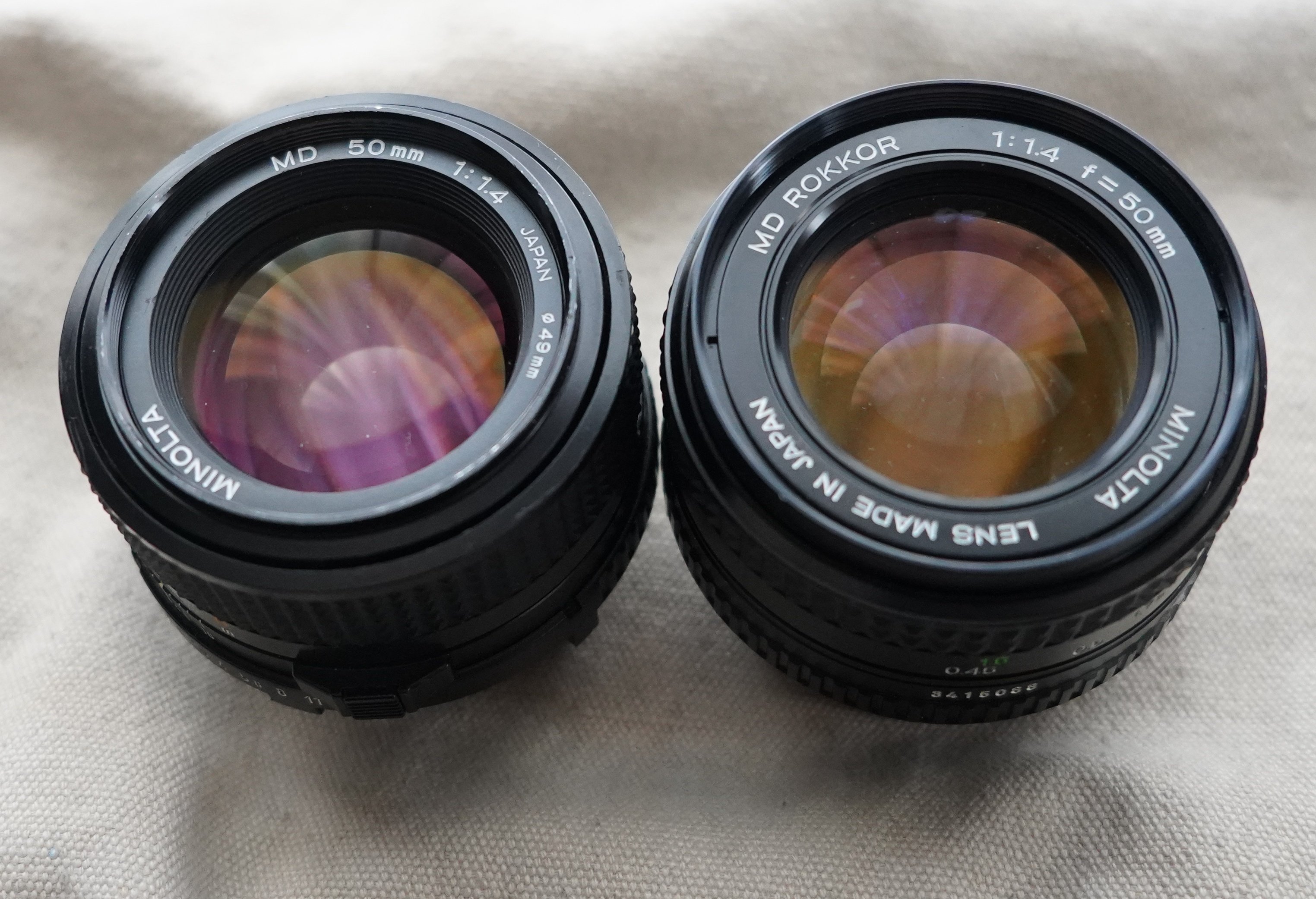 ミノルタ NEW MD マクロ レンズ MINOLTA New MD Lenses