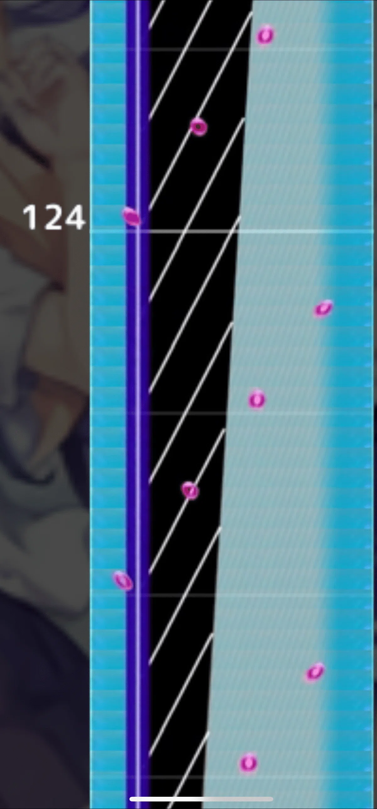 Diamond Dust(EXPERT)の最後。吹雪が吹いてます