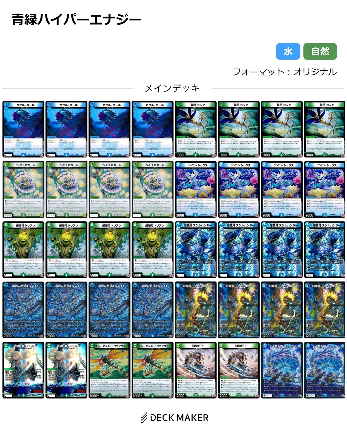 青緑ハイパーエナジー】CS優勝！盤面ロックしてる間にやりたい放題 