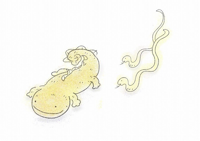 辰】龍尽くしカレンダーあとじめ｜巳白