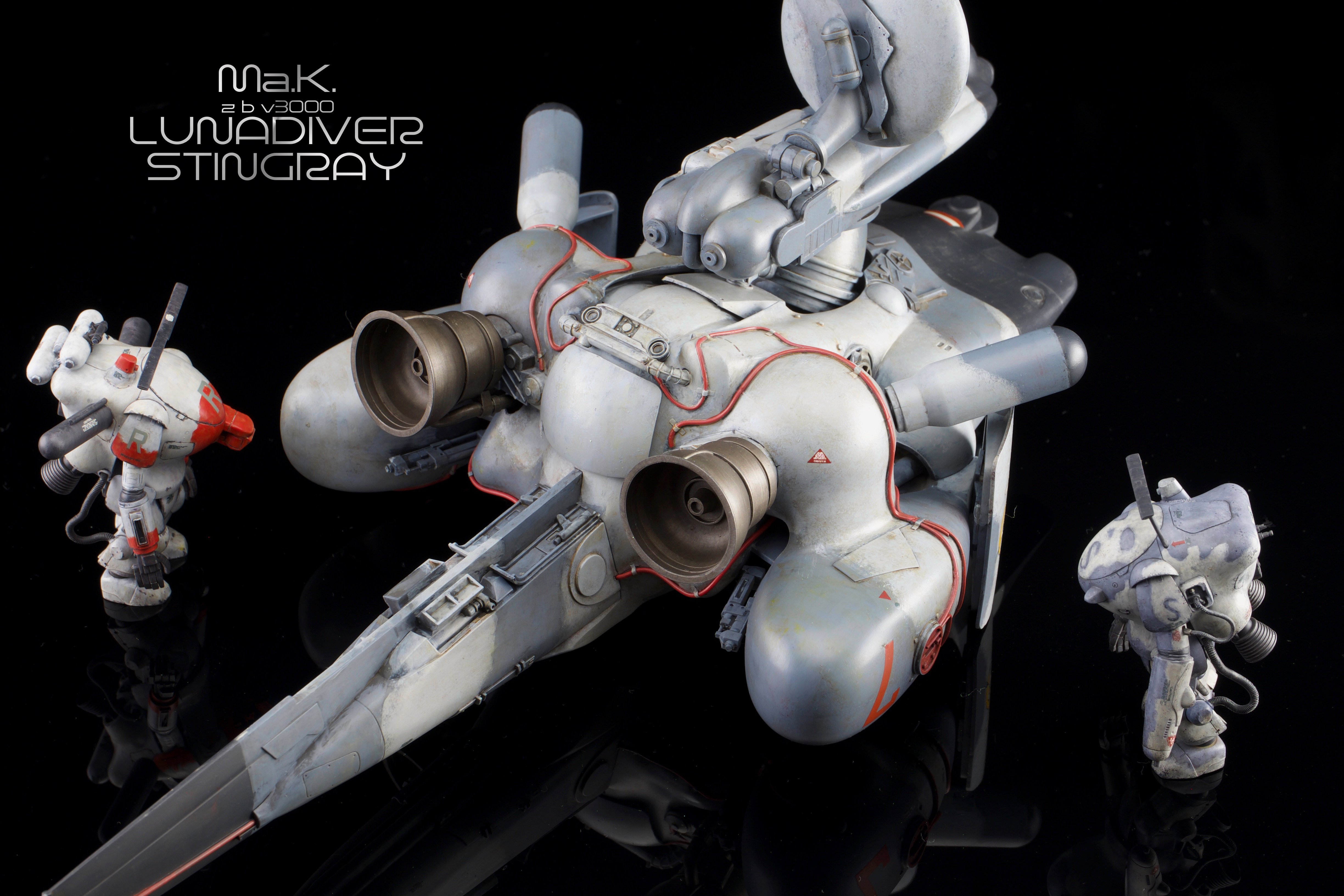 (未使用･未開封品)　ハセガワ マシーネンクリーガー ルナダイバー スティングレイ 1/35スケール プラモデル MK03 og8985z Amazon | ハセガワ マシーネンクリーガー ルナダイバー