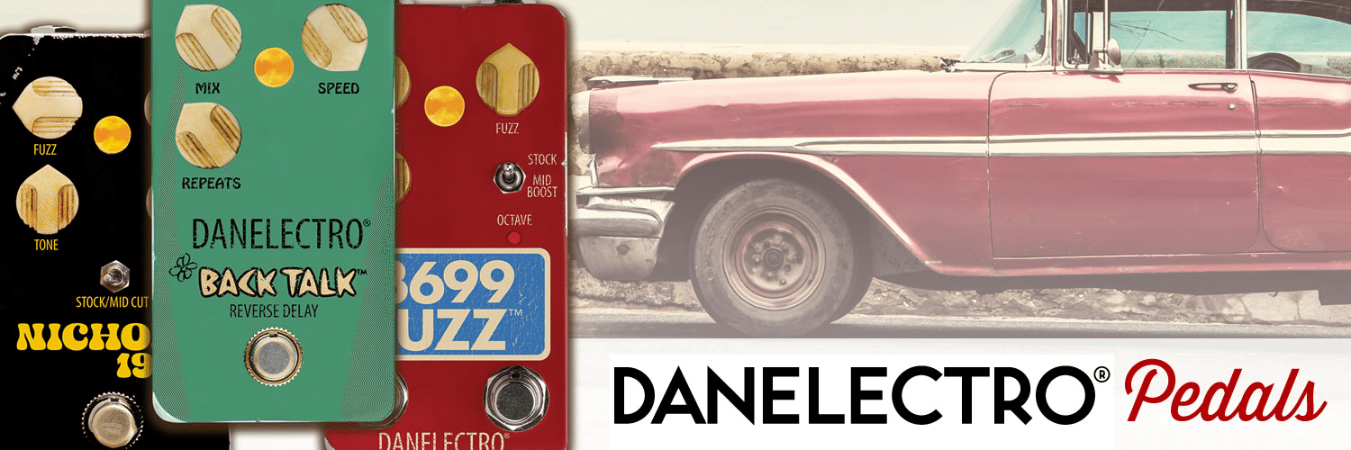 リバース・ディレイの名器復活！ダンエレクトロ「Back Talk