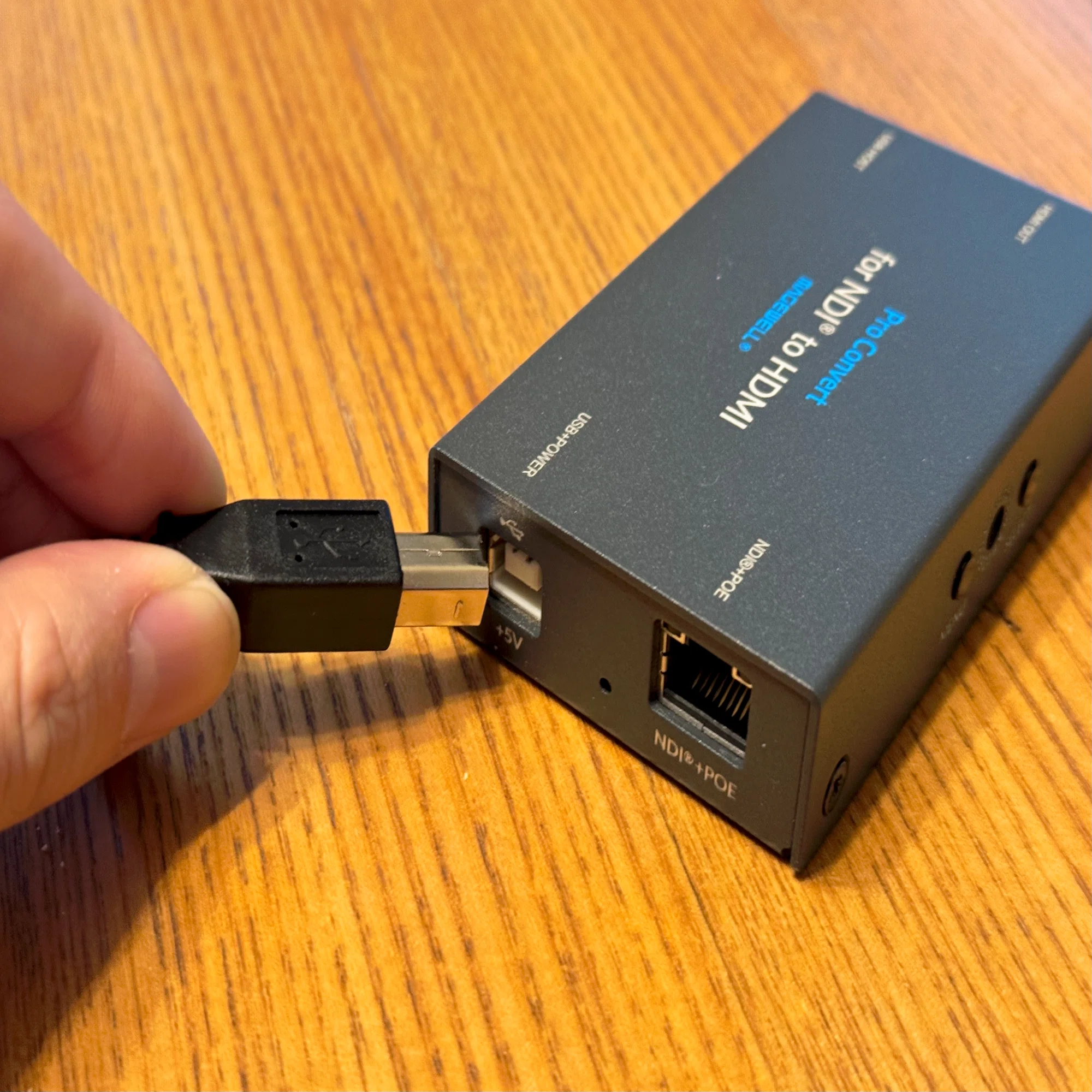 MagewellのNDI to HDMIコンバーター 「Pro Convert for NDI to HDMI