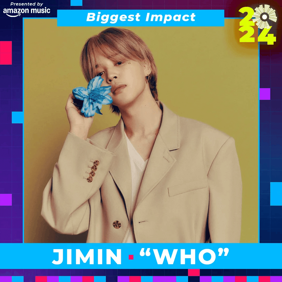 BTSジミン『WHO』2024年代表K-POP選定米🇺🇸 'コンシーケンス