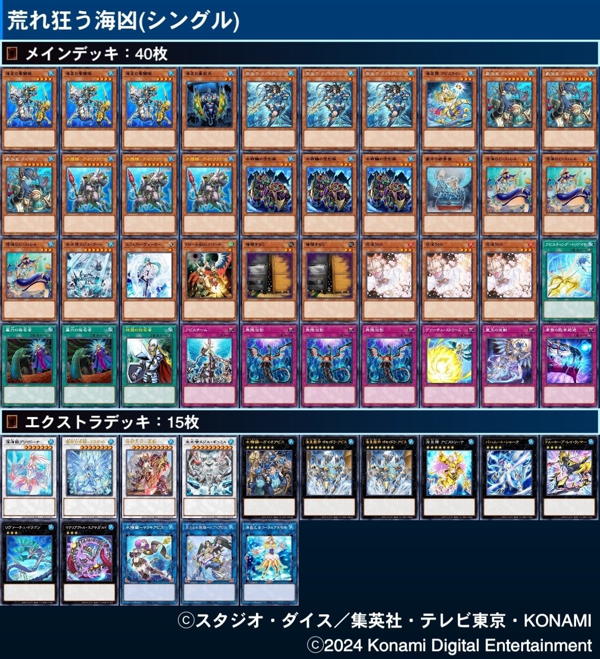 海皇水精鱗構築・展開ルート14通り(シンプルver)|エスカ 海皇水精鱗構築・展開ルート14通り(シンプルver)|エスカ