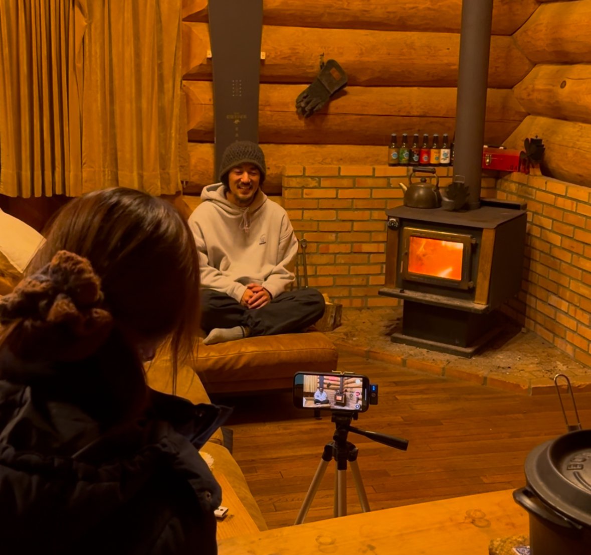 YouTubeの撮影風景