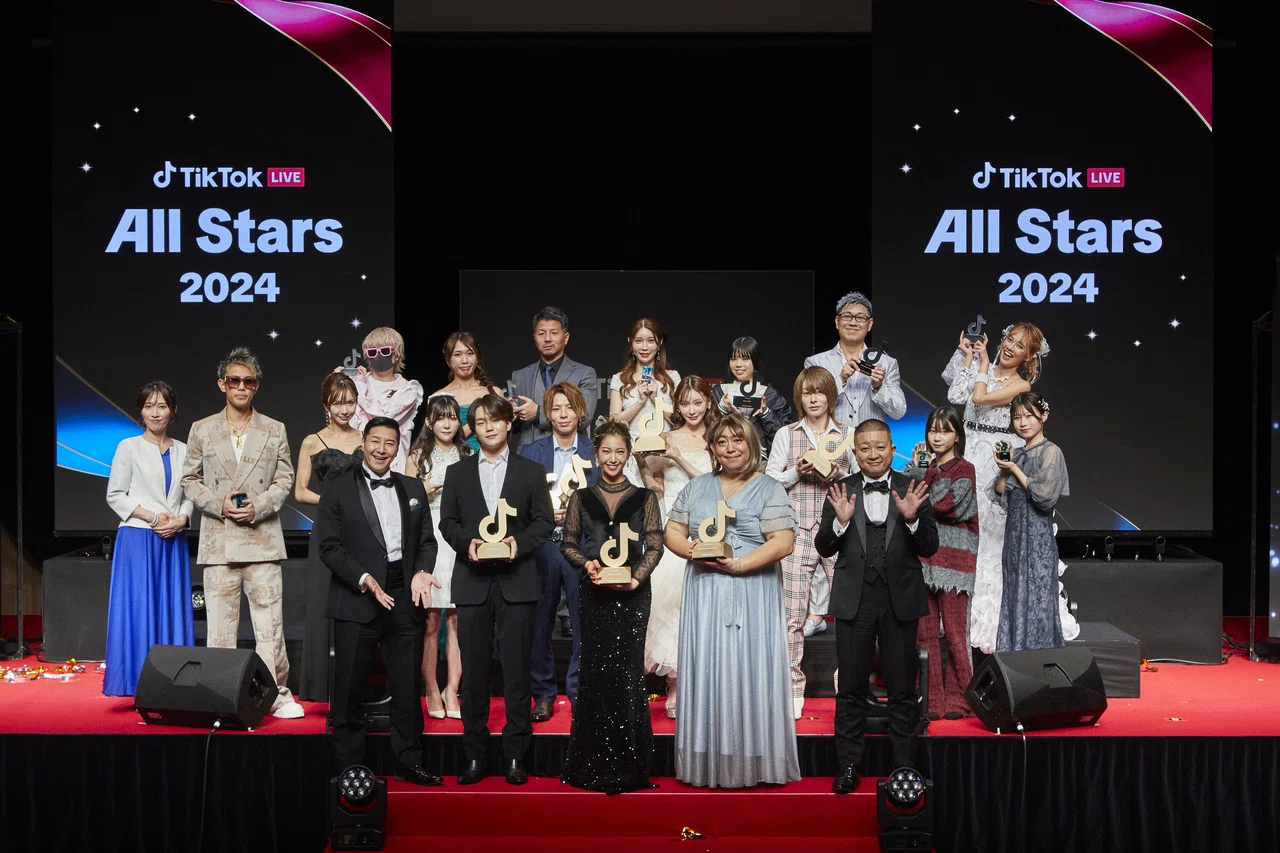 3年目の開催となる「TikTok LIVE All Stars 2024」にて、総勢41組を