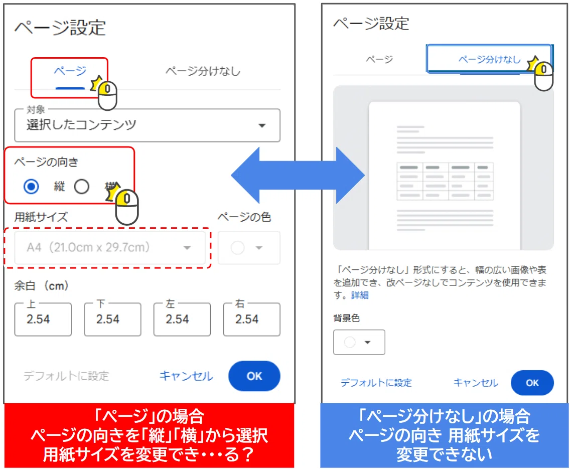 Google ドキュメントの新機能「タブ」を使ってみた - その2 タブごとに