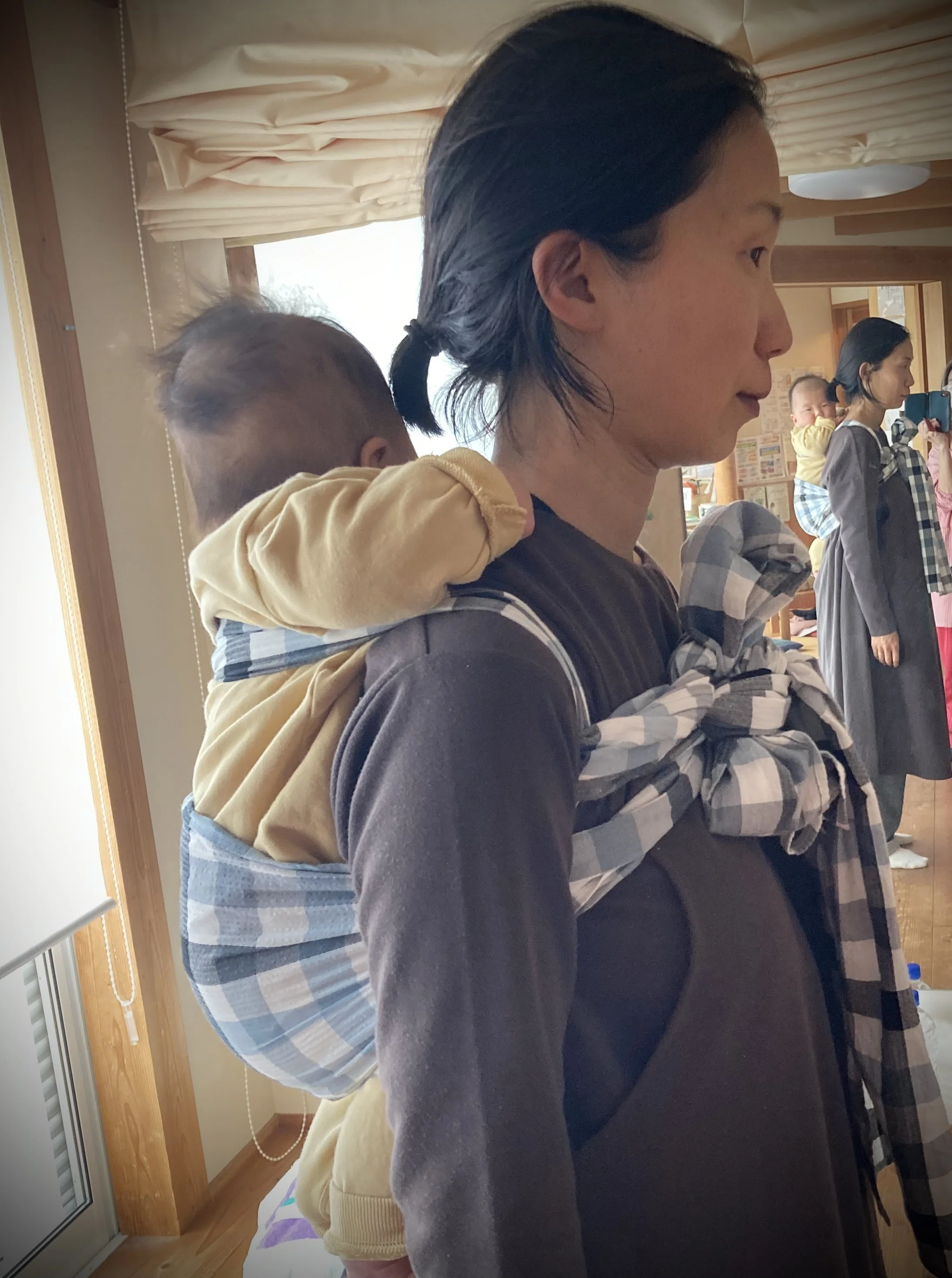 おんぶ へ こ おび 北極しろくま堂 へこおび しじら織り さくら 薄手
