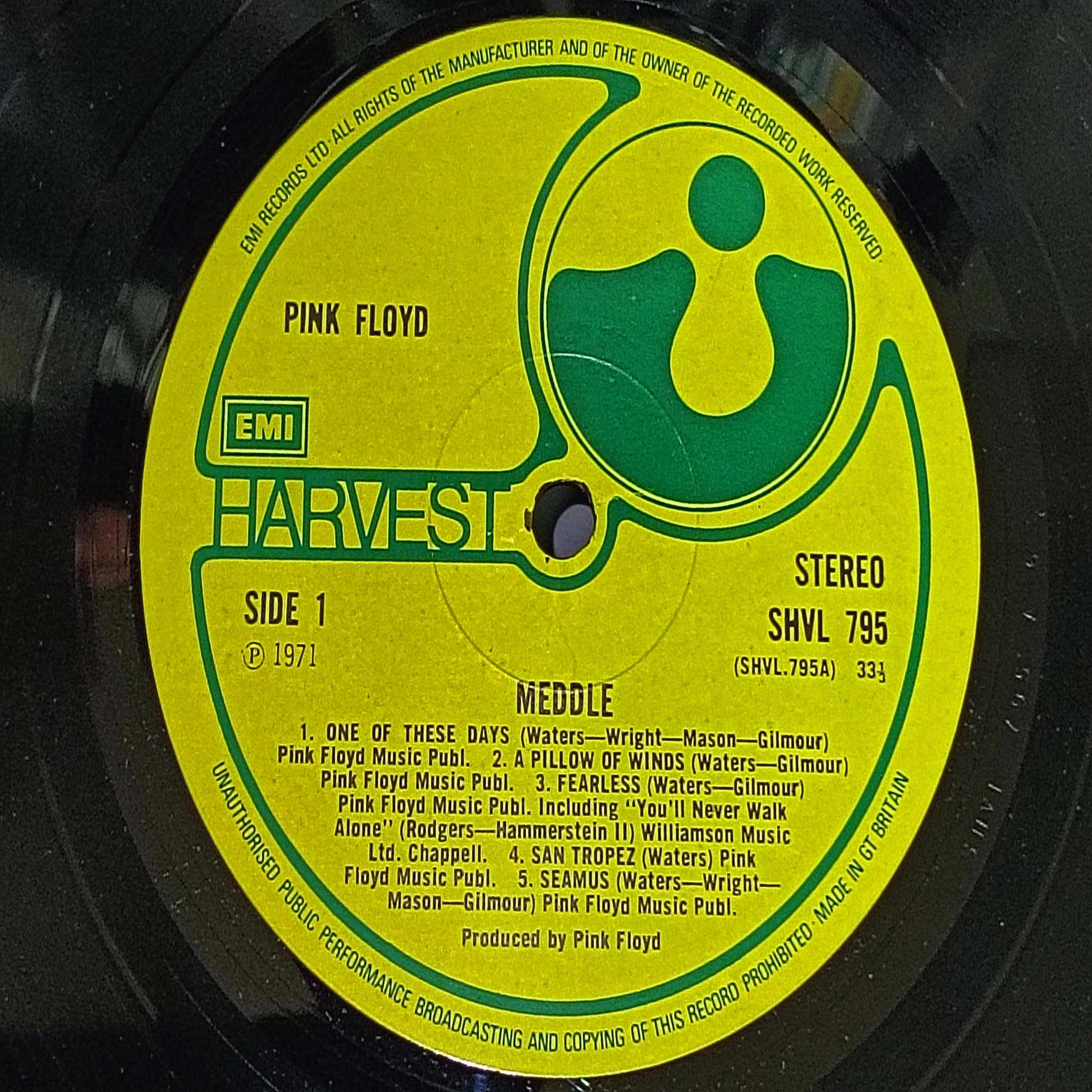 Meddle】(1971) Pink Floyd 大ブレイク前夜の壮大なフロイドサウンドの 