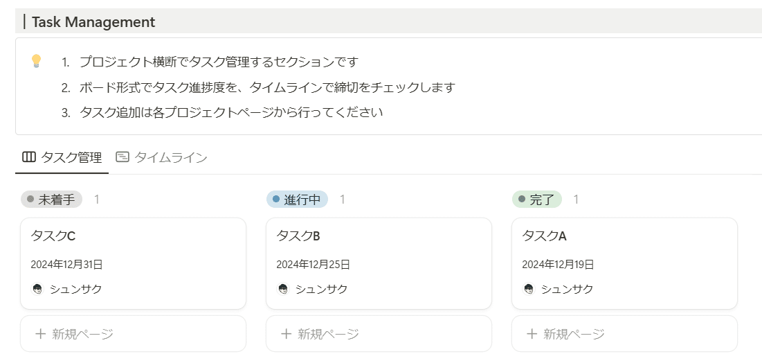 カンバン方式ならタスクの進捗状況をパッと見で理解できる