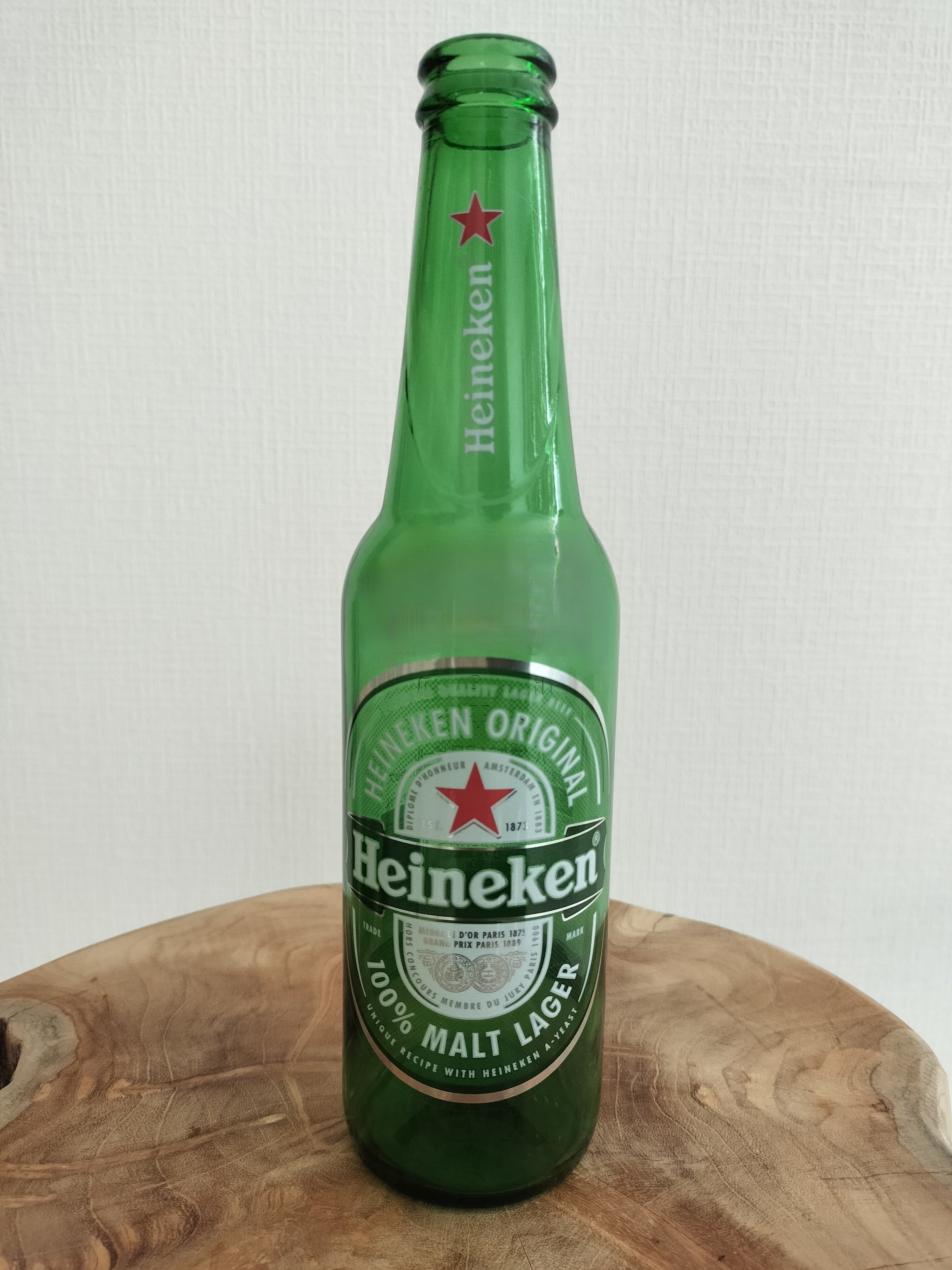 ビール瓶を加工してもらった｜K