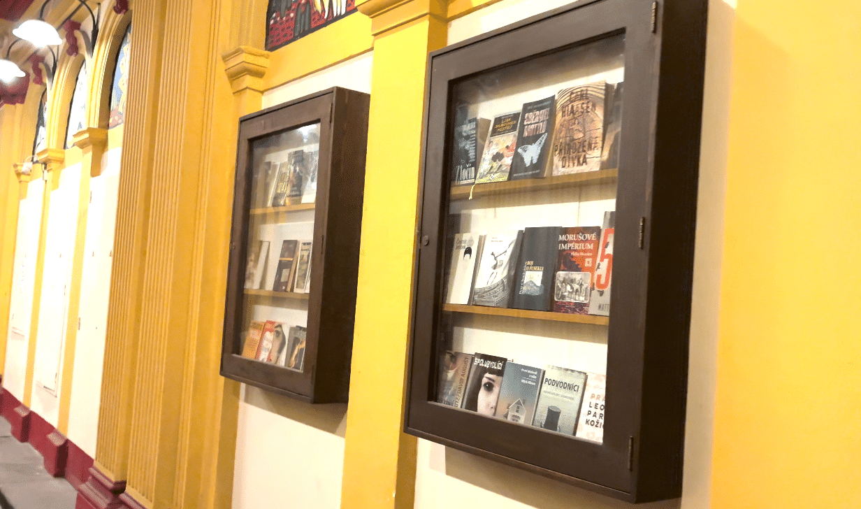 チェコ・プラハでヴィンテージ本を扱うお店に行ってみた｜ぬんたびch