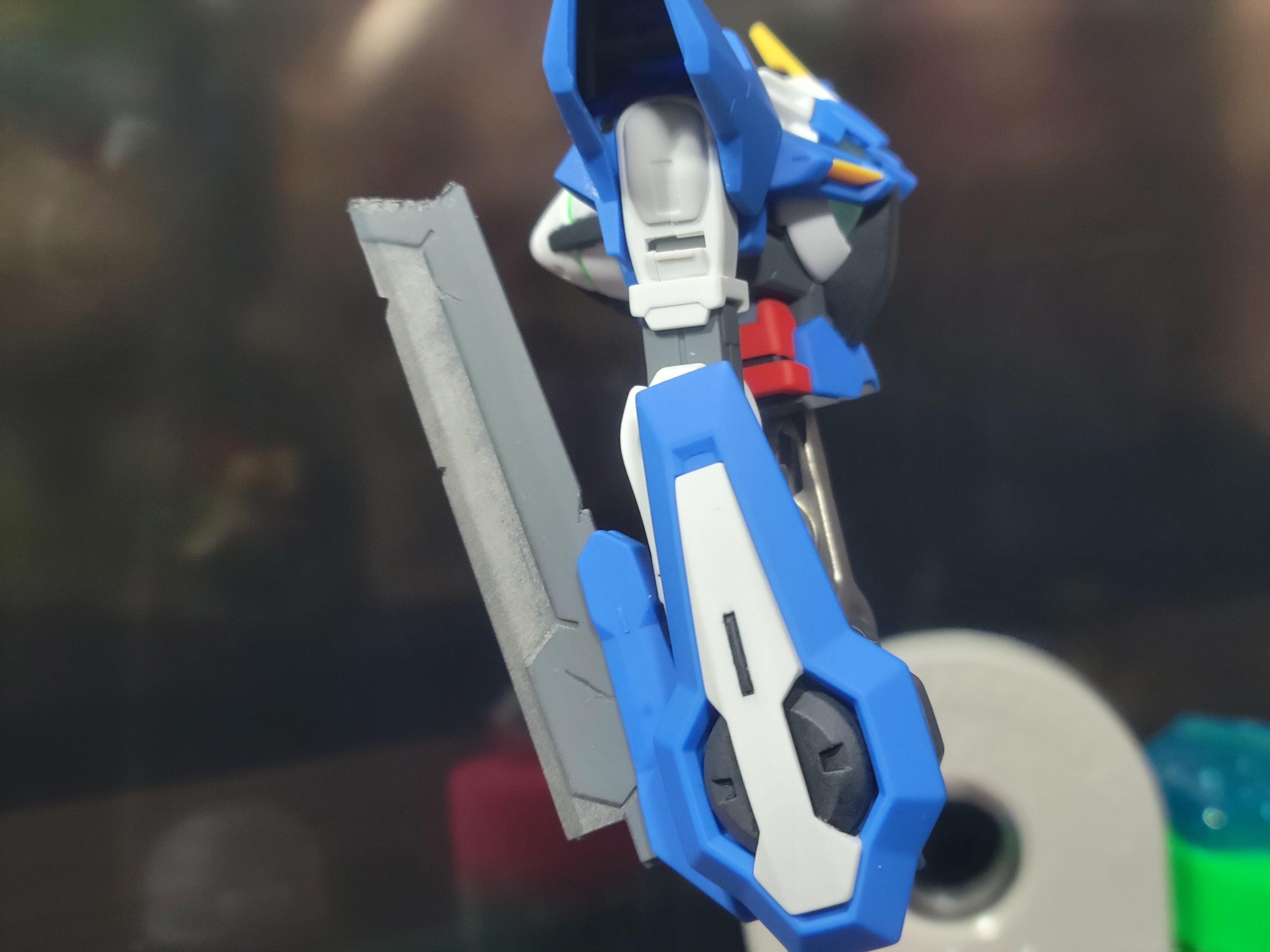 HG ガンダムエクシアリペア 全塗装 改修 完成品 HG GN-001RE EXIA REPAIR ガンダムエクシアリペア完成｜PLABANDAI
