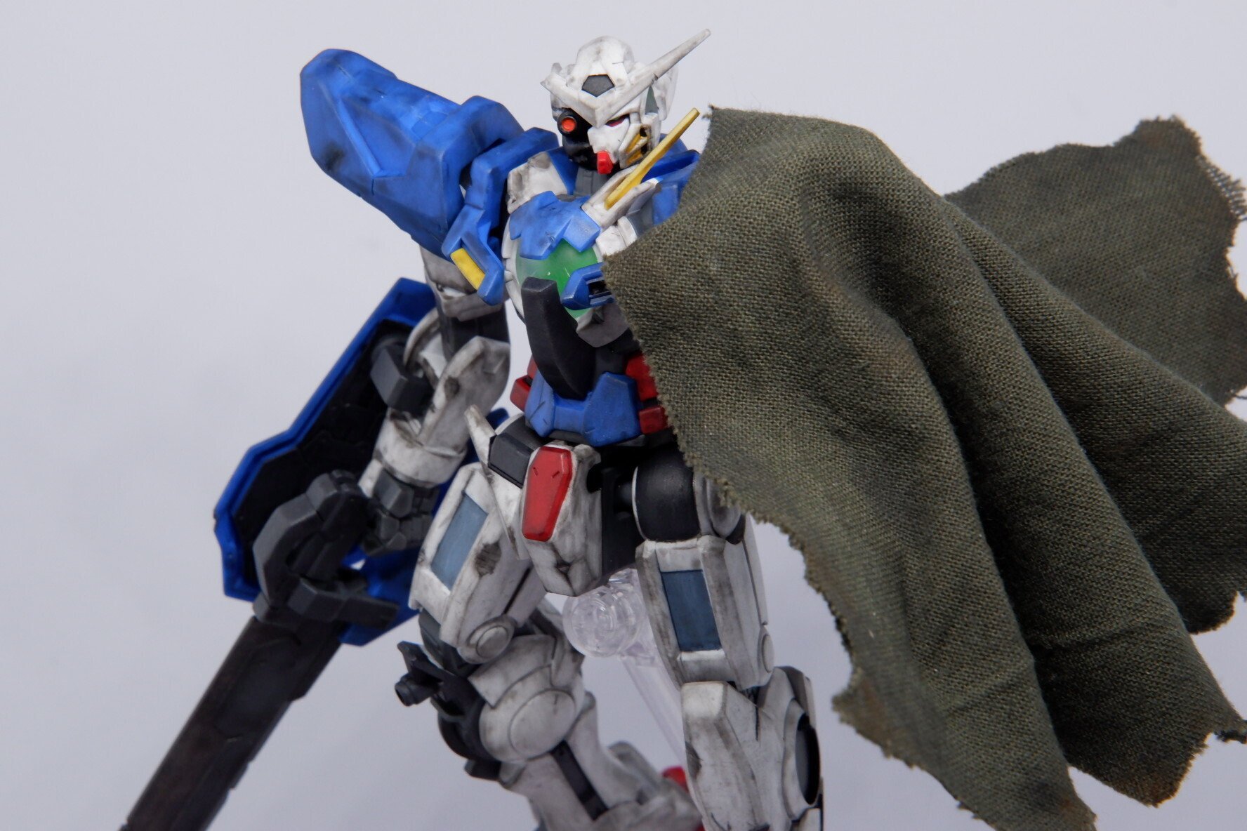 HG ガンダムエクシアリペア 全塗装 改修 完成品 HG】ガンダムエクシア リペアⅡ【筆塗り全塗装】｜キャンプラ