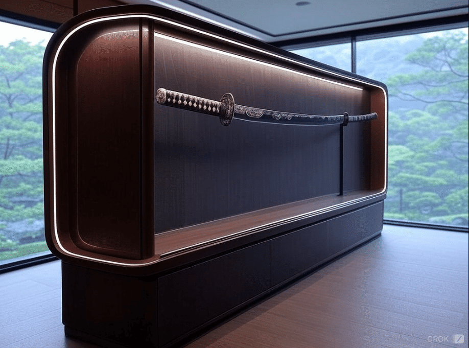 近未来の日本刀展示ケース｜刀箱師の日本刀ブログ 中村圭佑