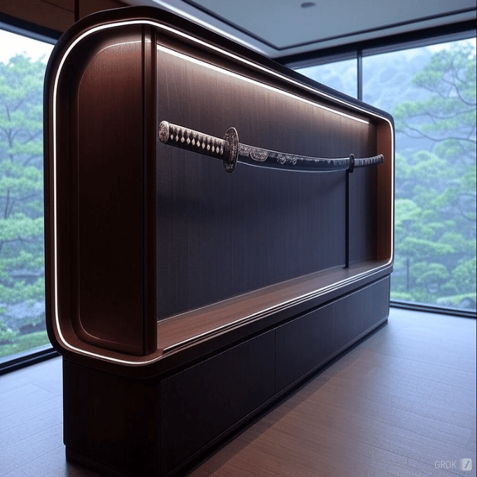 近未来の日本刀展示ケース｜刀箱師の日本刀ブログ 中村圭佑