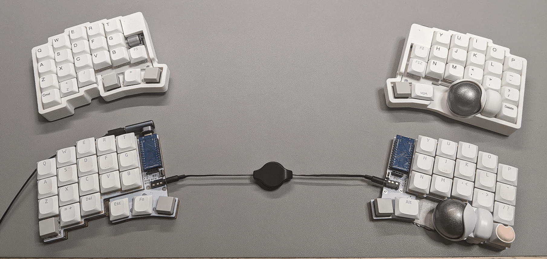 無線keyball39な「roBa」は無線化以上の恩恵がある。|さしみつ 無線keyball39な「roBa」は無線化以上の恩恵がある。|さしみつ