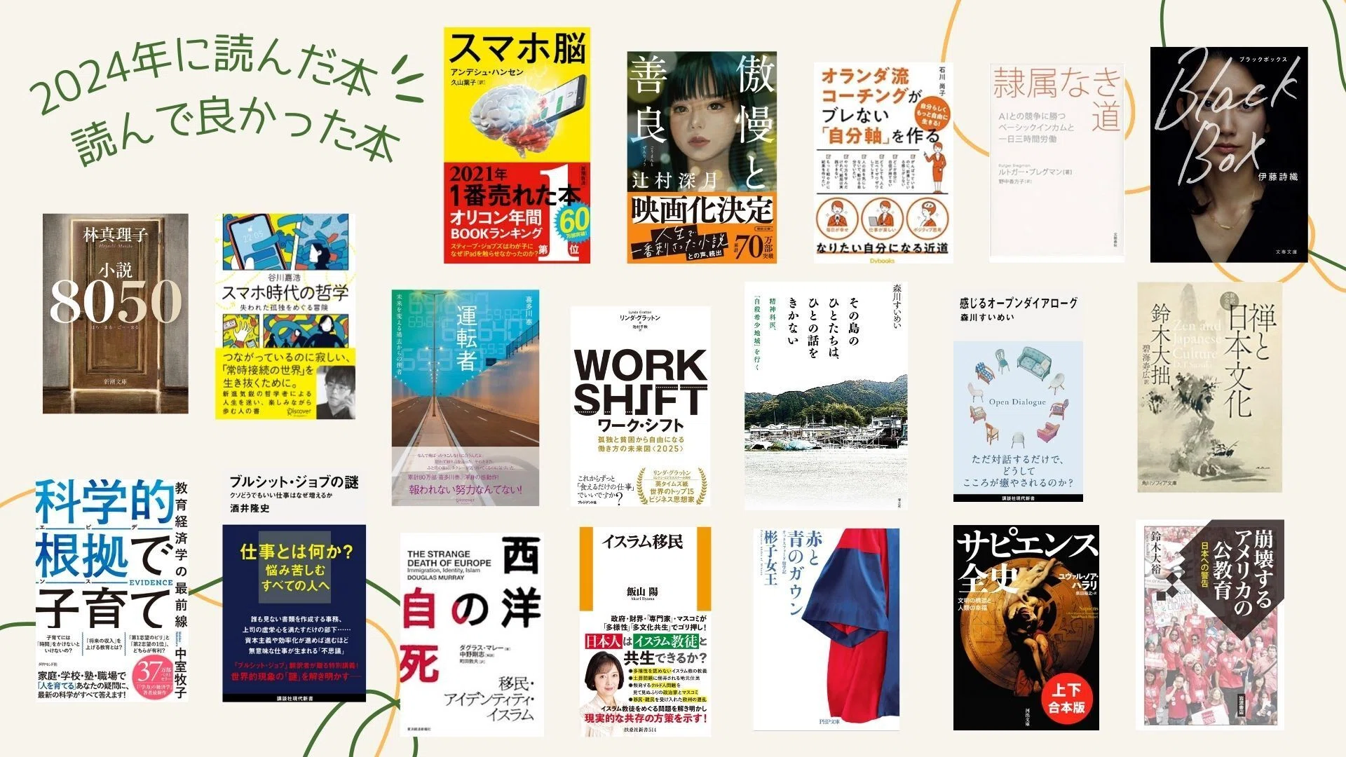 2024年読書記録、読んだ本・読んで良かった本｜🇳🇱三島菜央＜現地