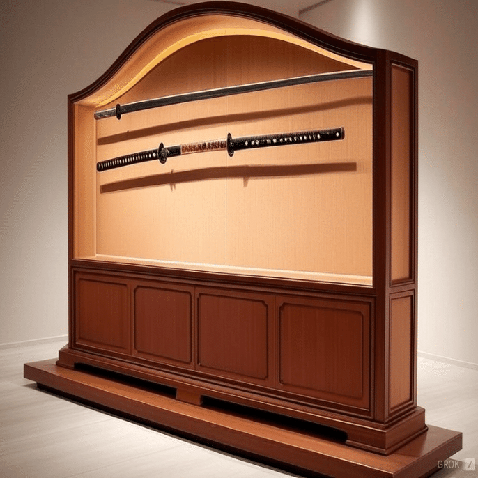 【新品・未使用】木の実図 装飾刀 専用箱付き Amazon | Sutenno 居合刀 木刀 鞘付き 全長140cm 軽量 模造刀 居合道刀