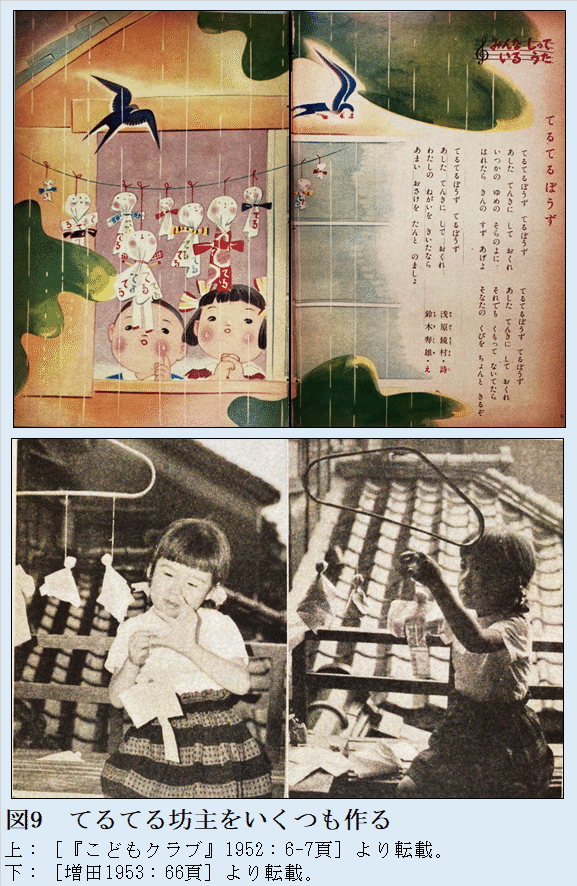 昭和20年代のてるてる坊主（後編）——お礼・罰・効力アップの工夫