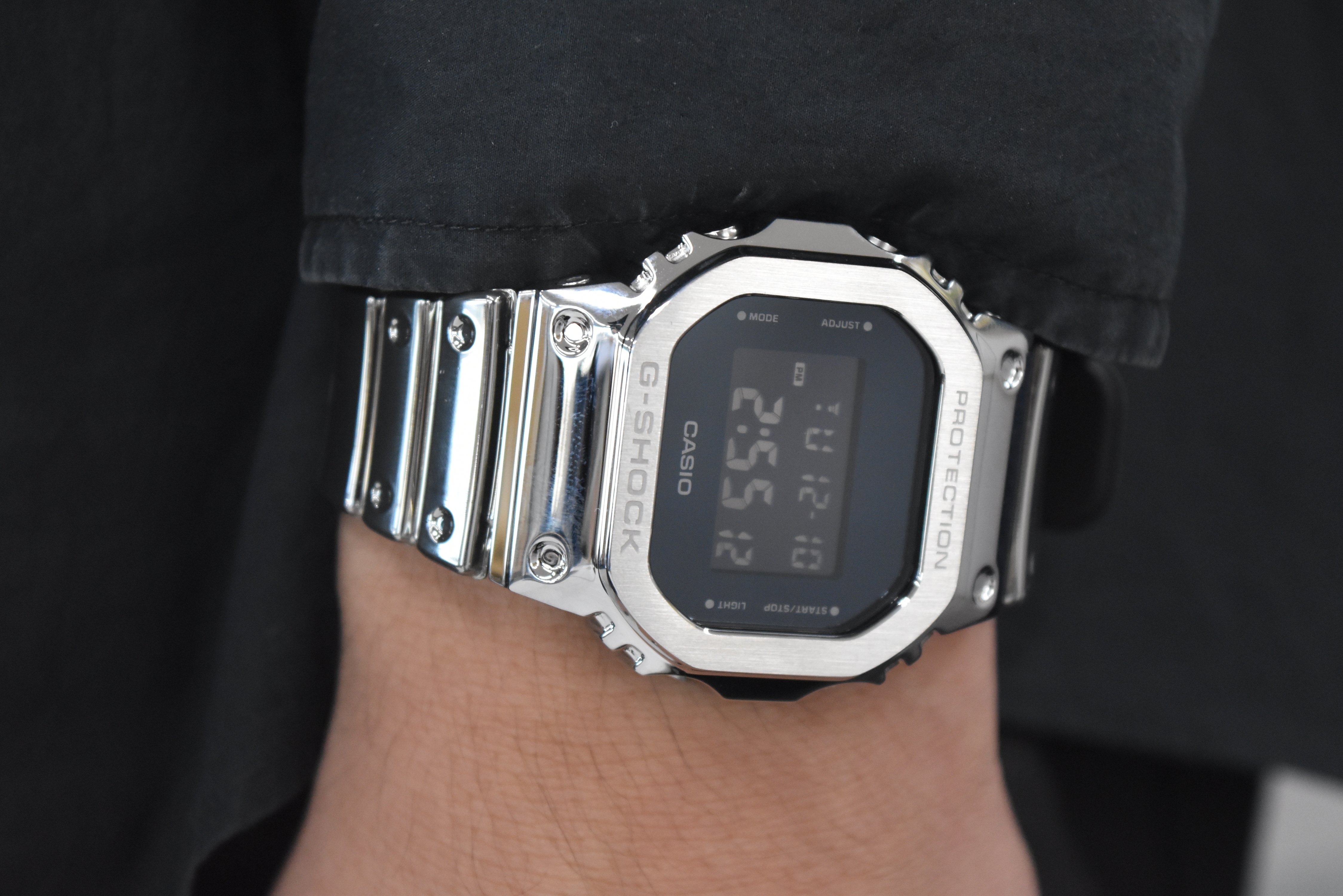 新開発のタフシリコーンバンドを採用!G-SHOCK「FINE METALLIC 新開発のタフシリコーンバンドを採用!G-SHOCK「FINE METALLIC