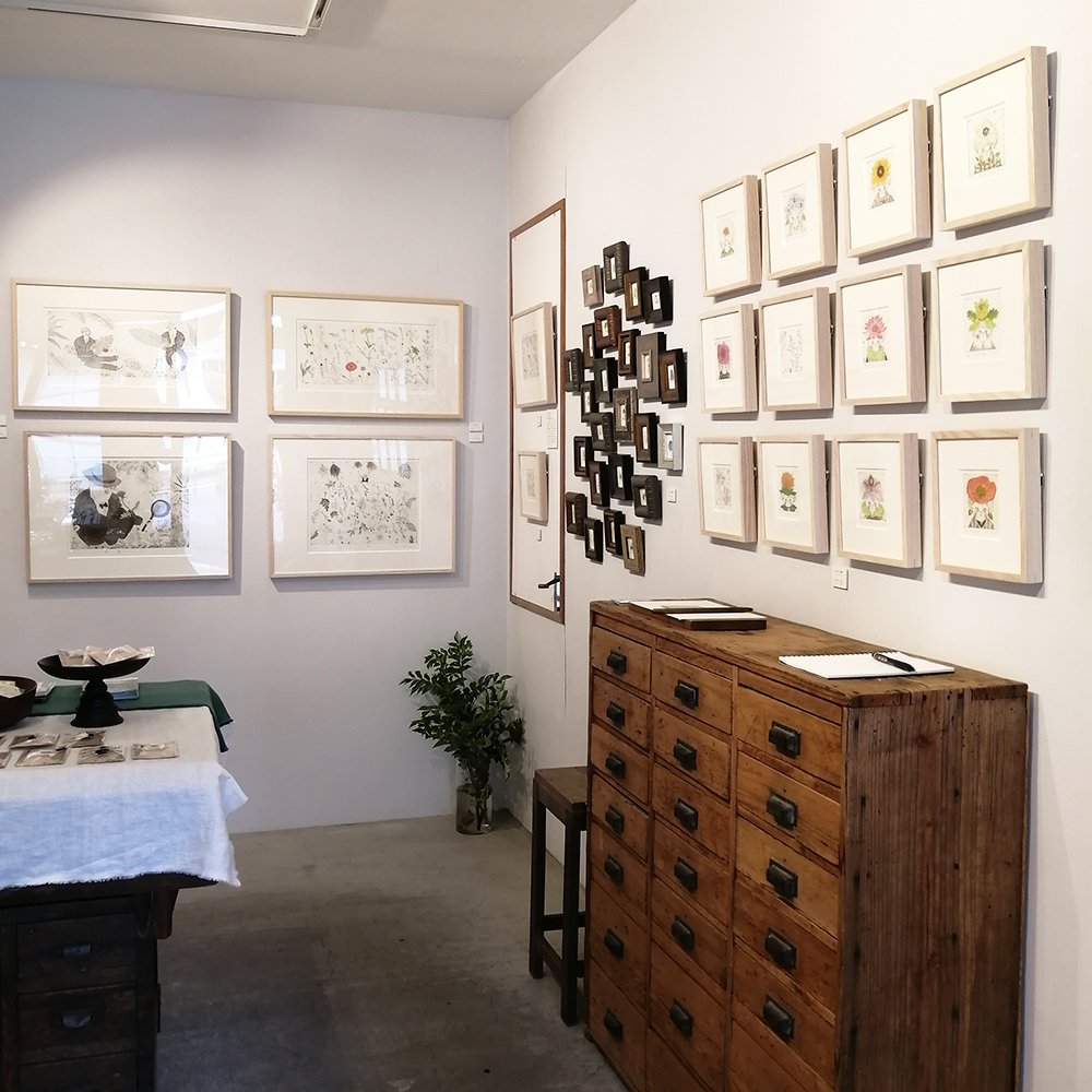 銅版画　牧野富太郎博士 愛用の「めがね」　村上千彩さん作 銅版画 牧野富太郎博士 愛用の「めがね」 村上千彩さん作