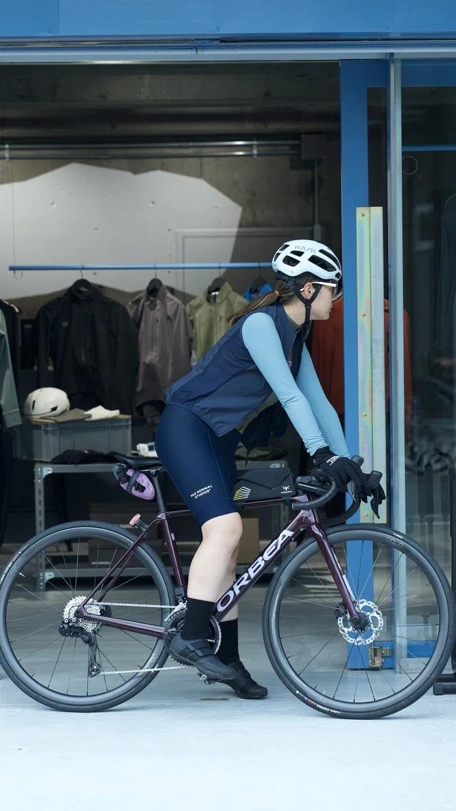 PAS NORMAL STUDIOS/ジレの使い方「Mechanism Stow Away Gilet 