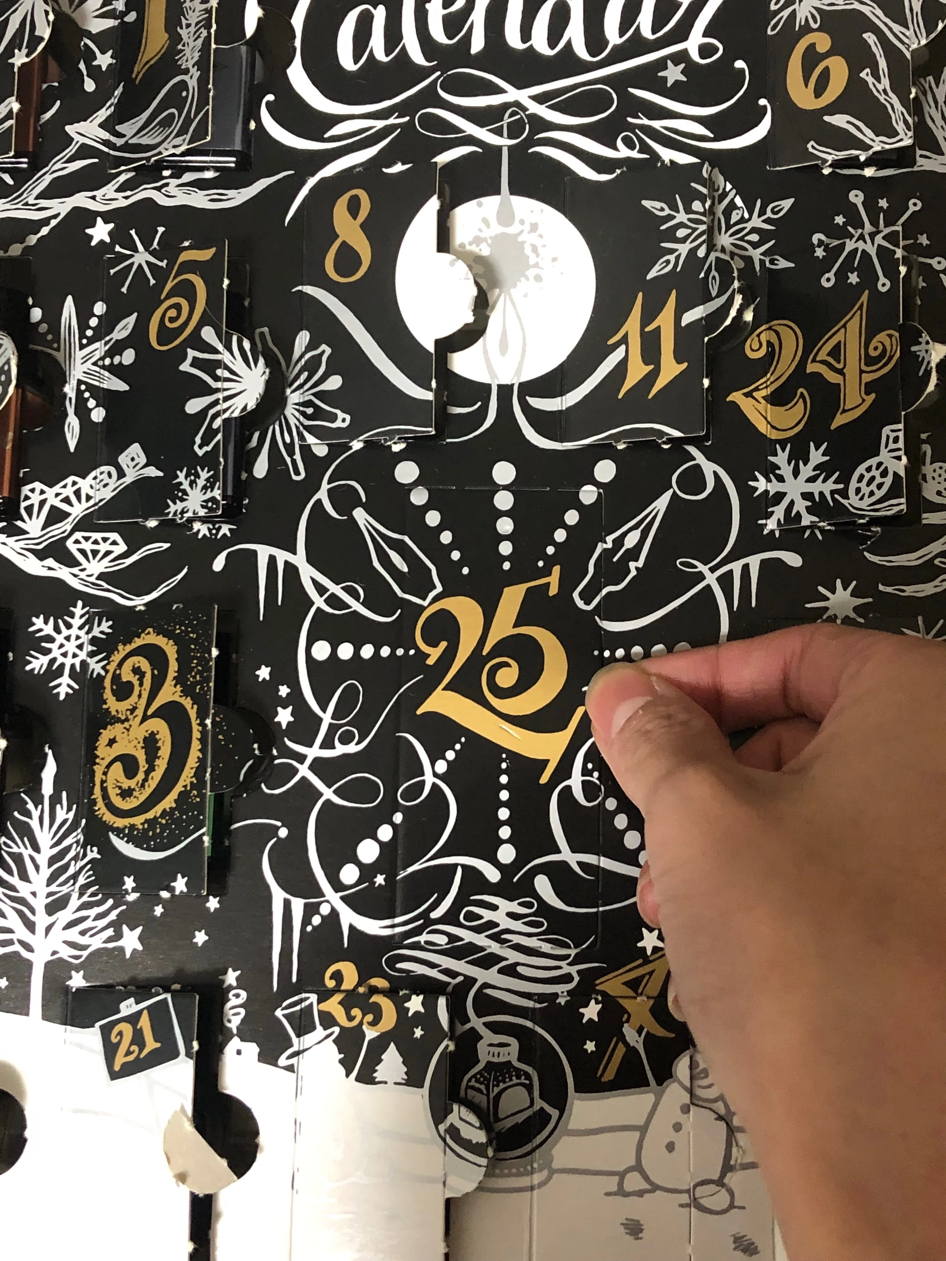 インクベントカレンダーラスト25日とインク遊びで作ったものの話｜ひと美
