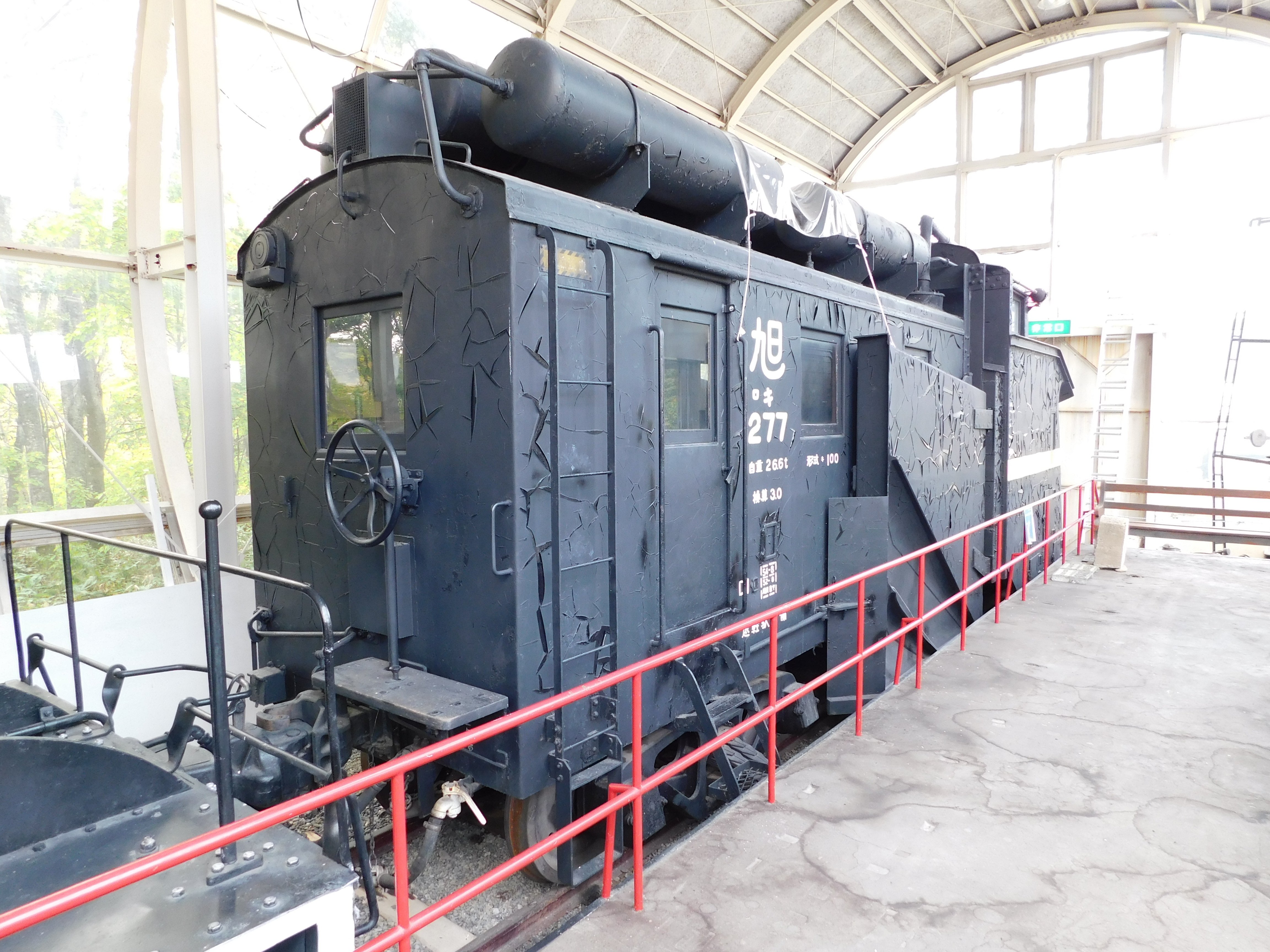 渚滑森林鉄道（廃線）サボ 行先板】貯木場（むりい）濁川事業所