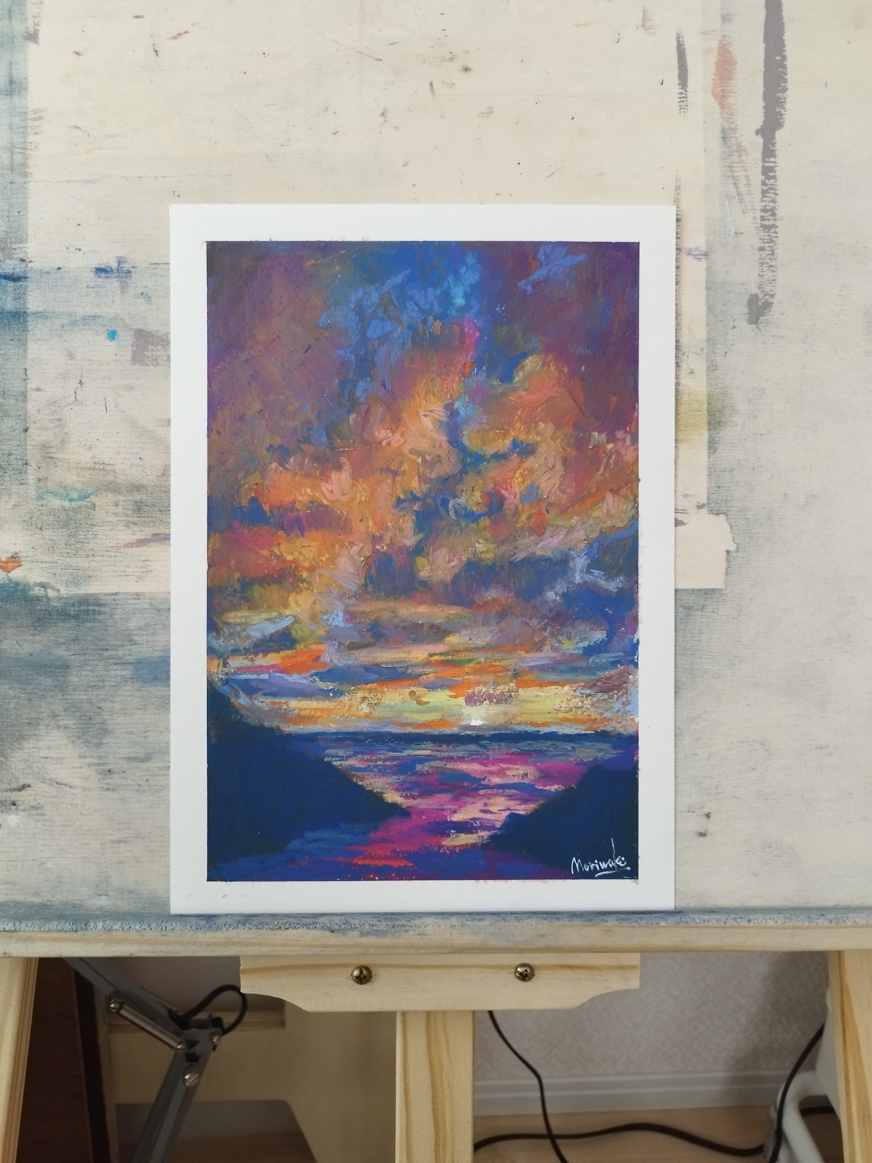 1年間オイルパステル画を描き続けてわかったこと｜森脇由宇のなんやかんや