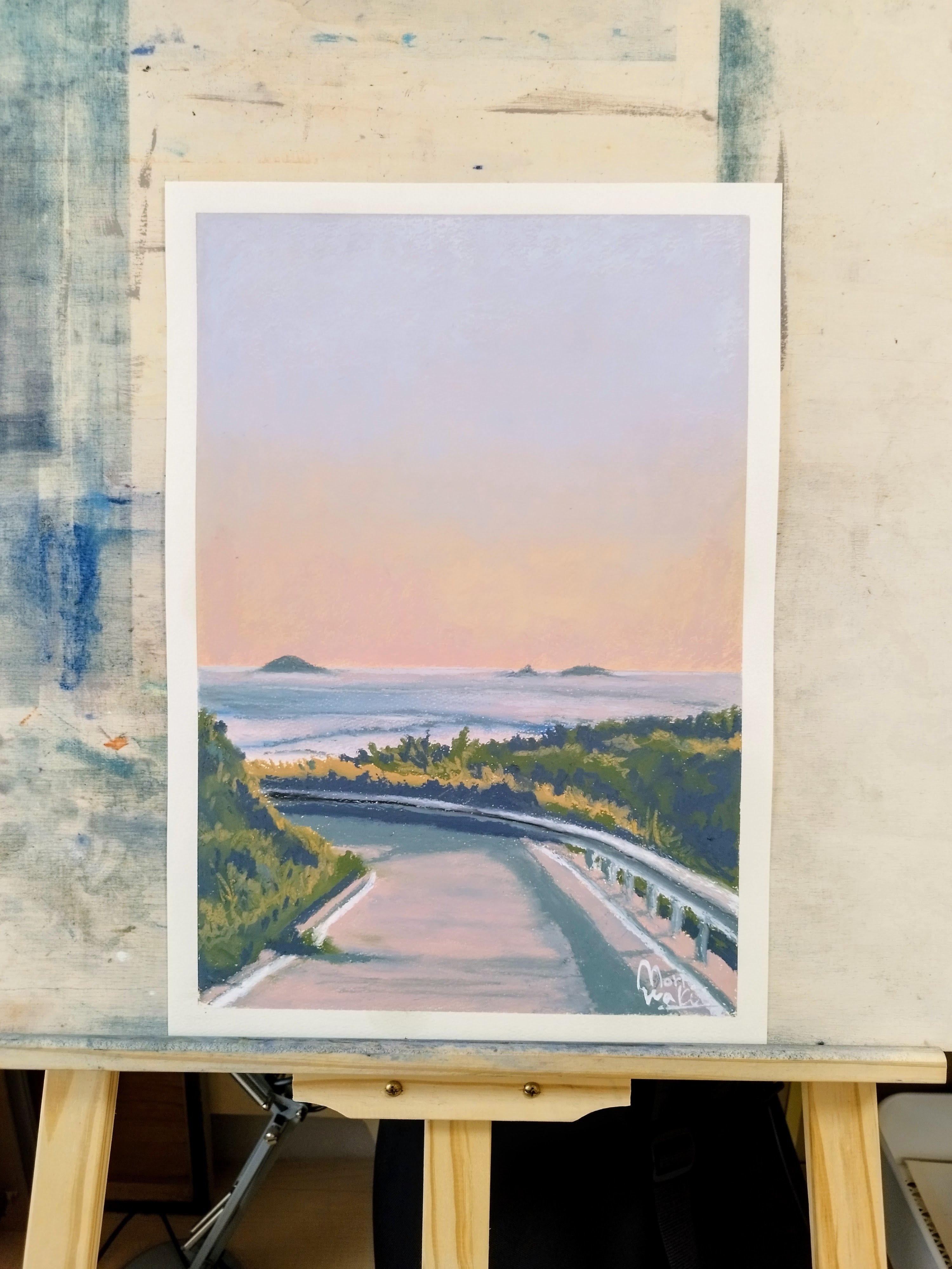 1年間オイルパステル画を描き続けてわかったこと｜森脇由宇の