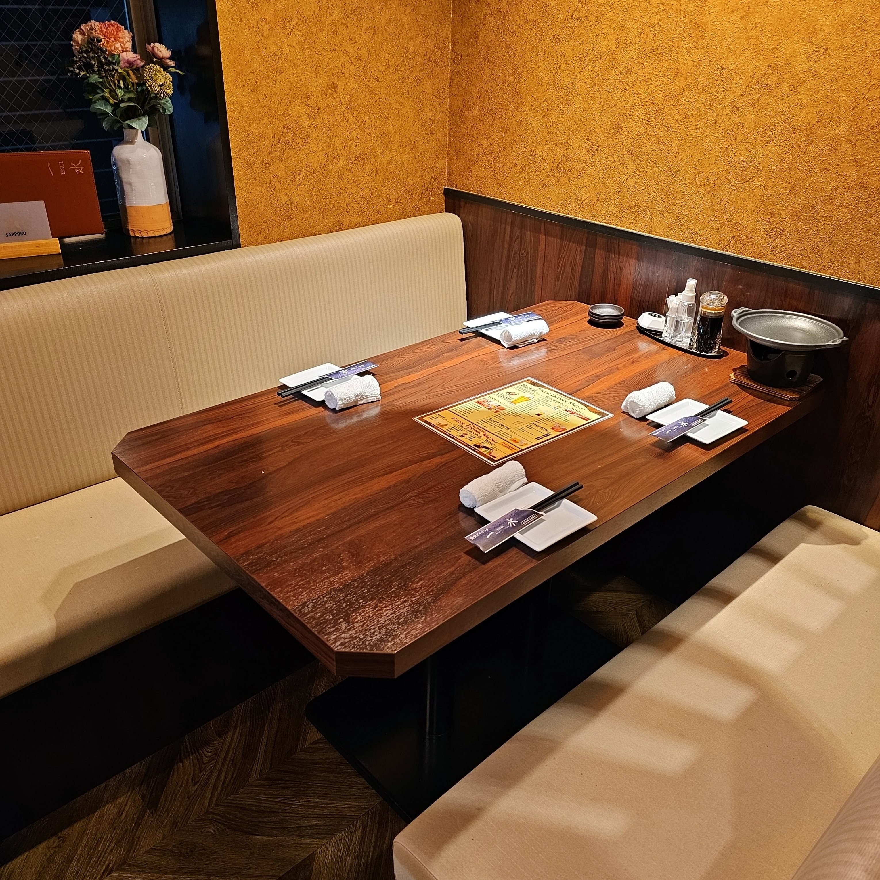 恵比寿の夜景を見ながら楽しめる大人なお店【恵比寿 完全個室 創彩酒家