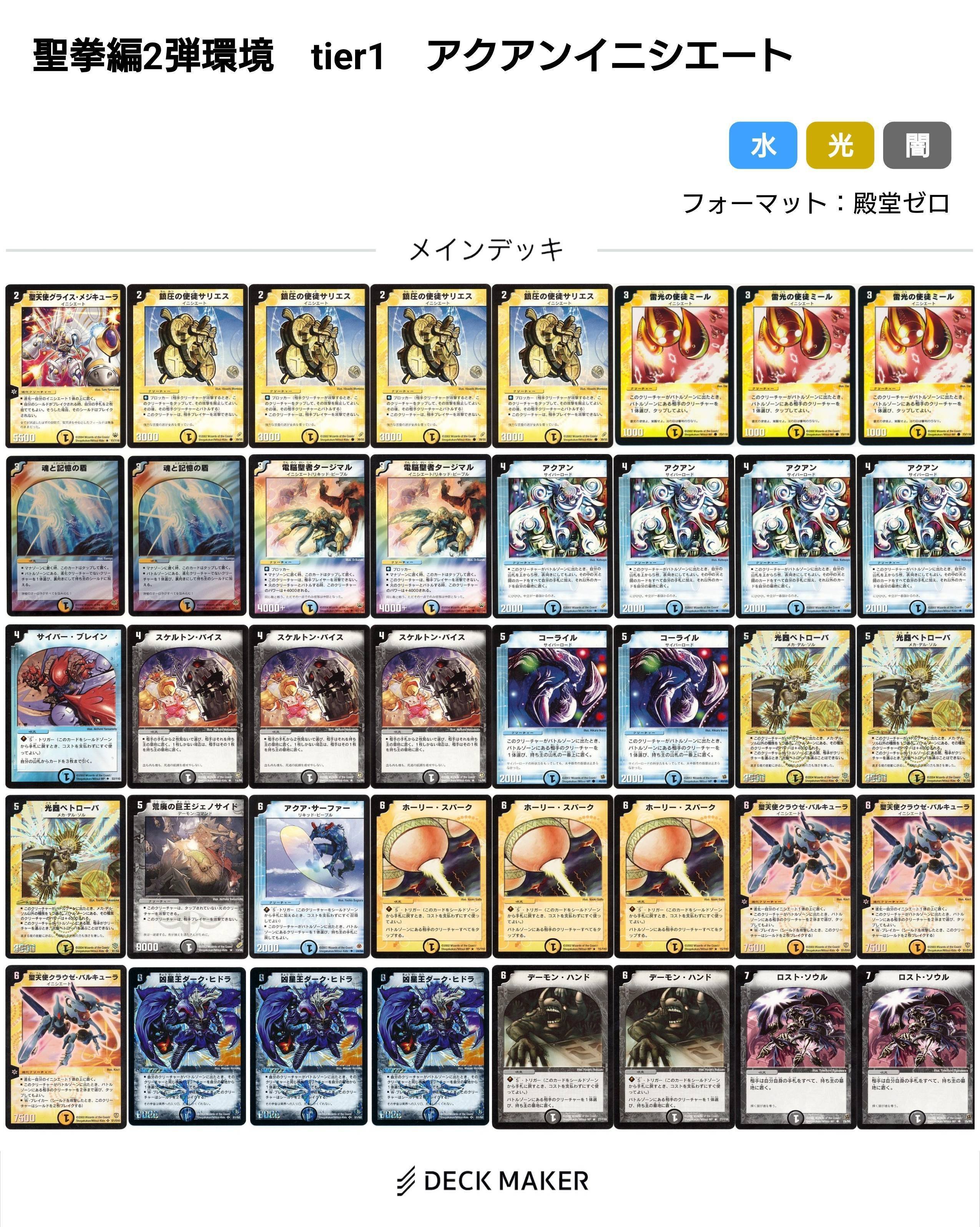 聖拳編環境デッキまとめ【デュエマ歴代環境③】｜れもん