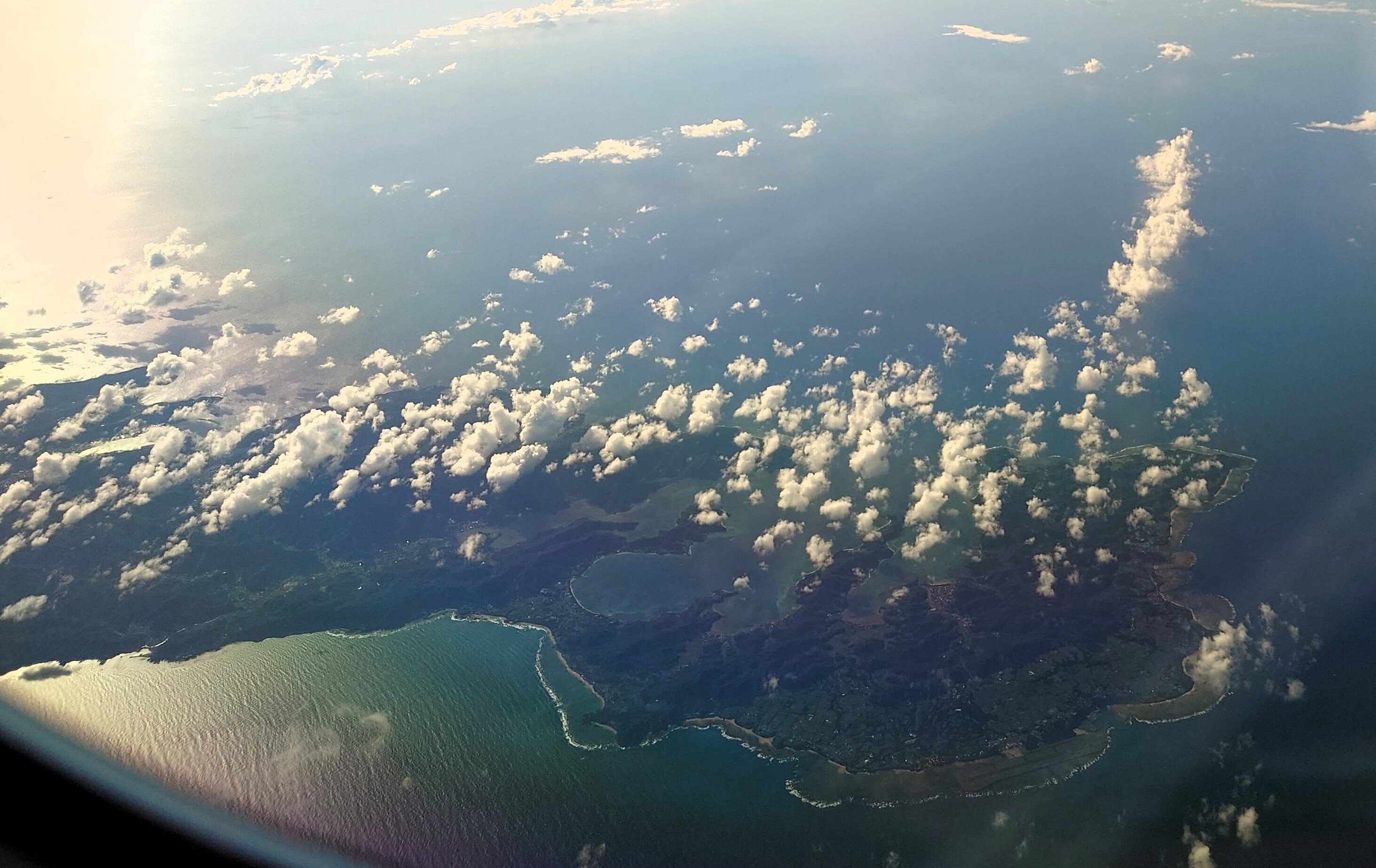 機窓画像コレクション「奄美大島～沖縄本島エリア」／2024年7月
