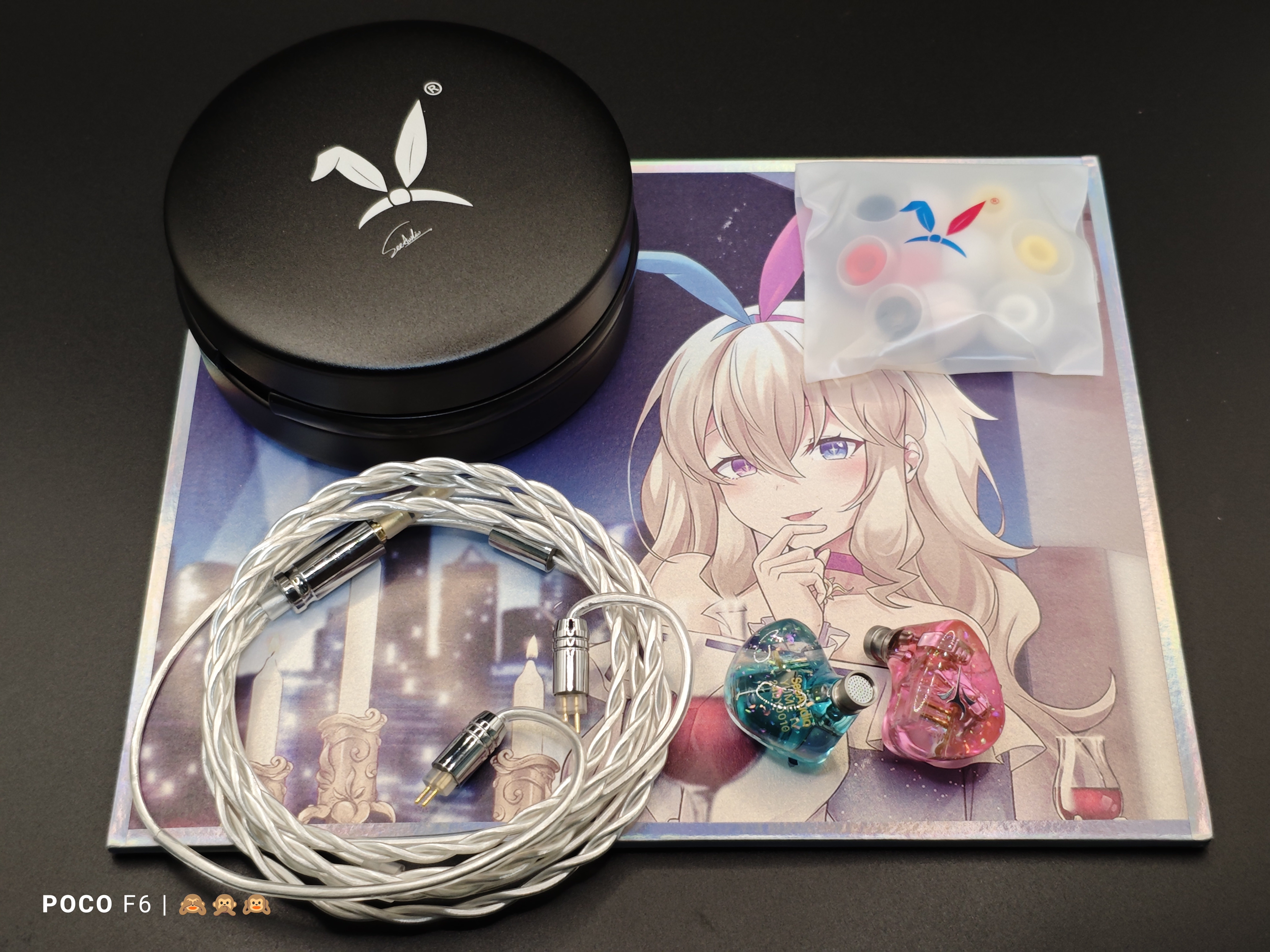 □SeeAudio YUME Ⅳ 紹介｜イヤホンジャックと豆🐒@ポタオデ