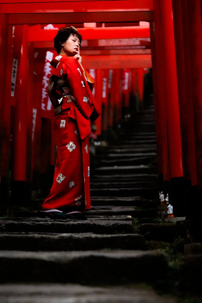 鎌倉着物ポートレート｜Naoto Photographer