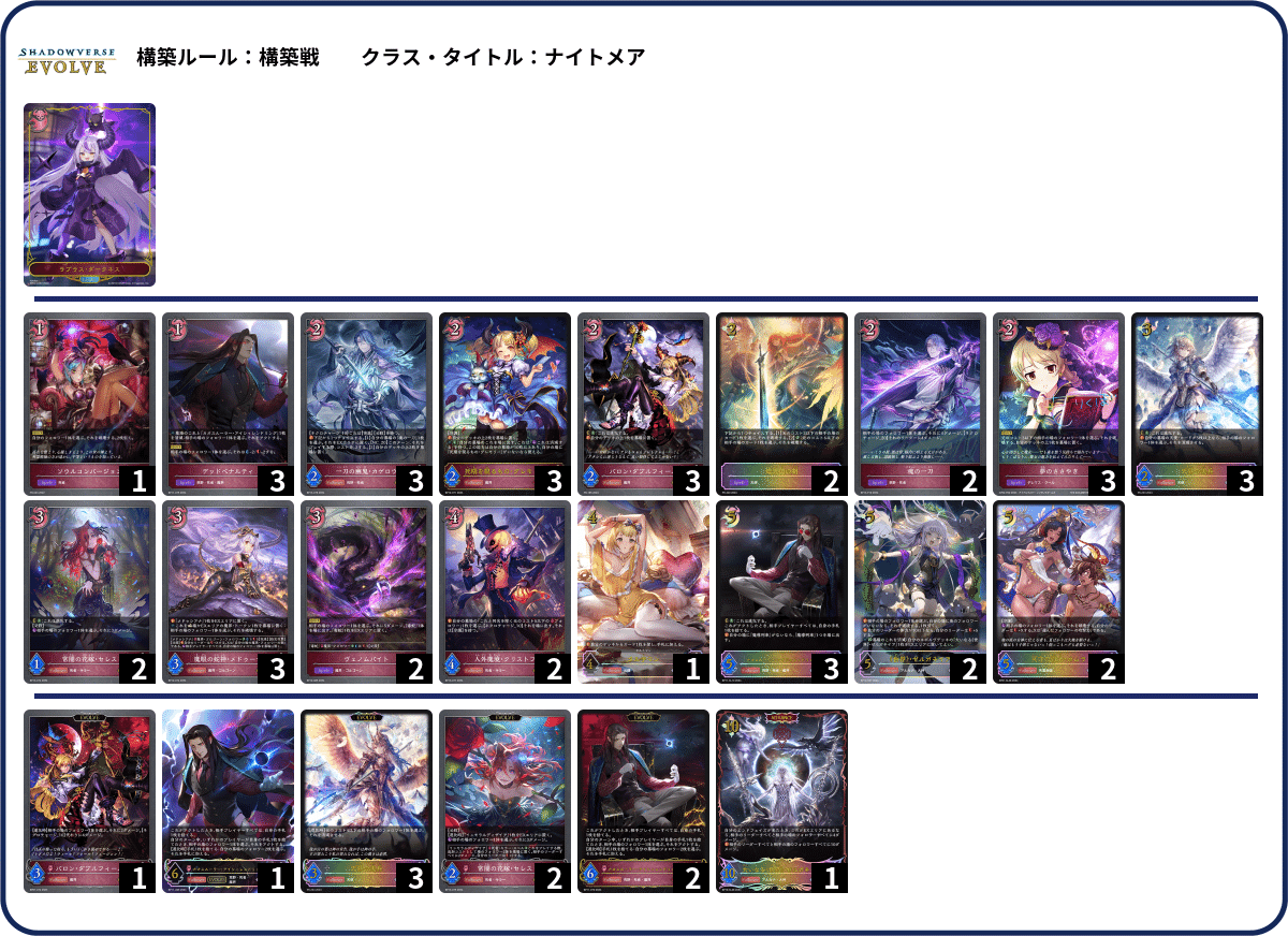 シャドウバースエボルヴ】第13弾「暗黒降誕」1~2週目のCS環境